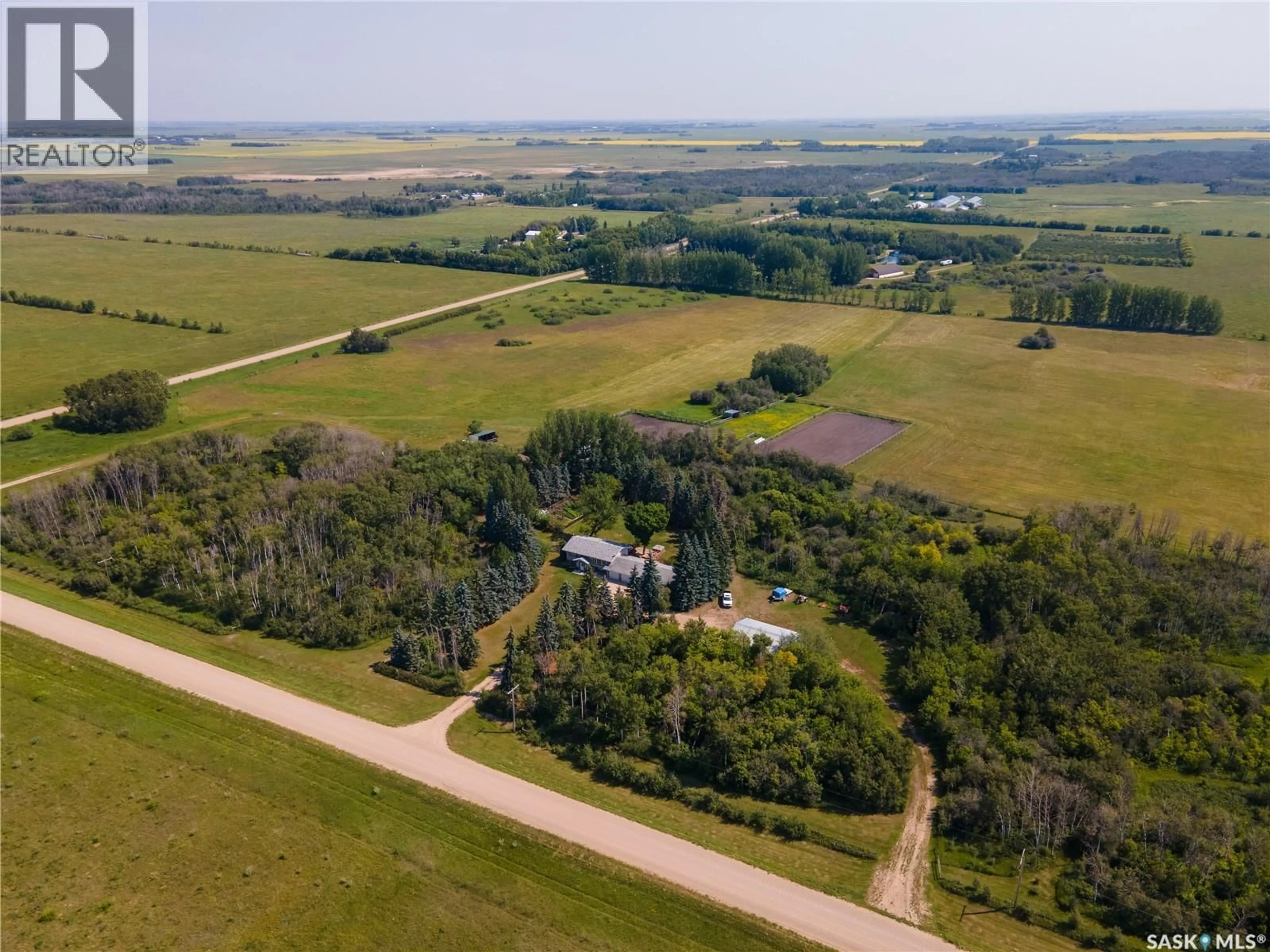 A pic from outside/outdoor area/front of a property/back of a property/a pic from drone, water/lake/river/ocean view for ISLE ACREAGE, Vanscoy Rm No. 345 Saskatchewan S7K3J5