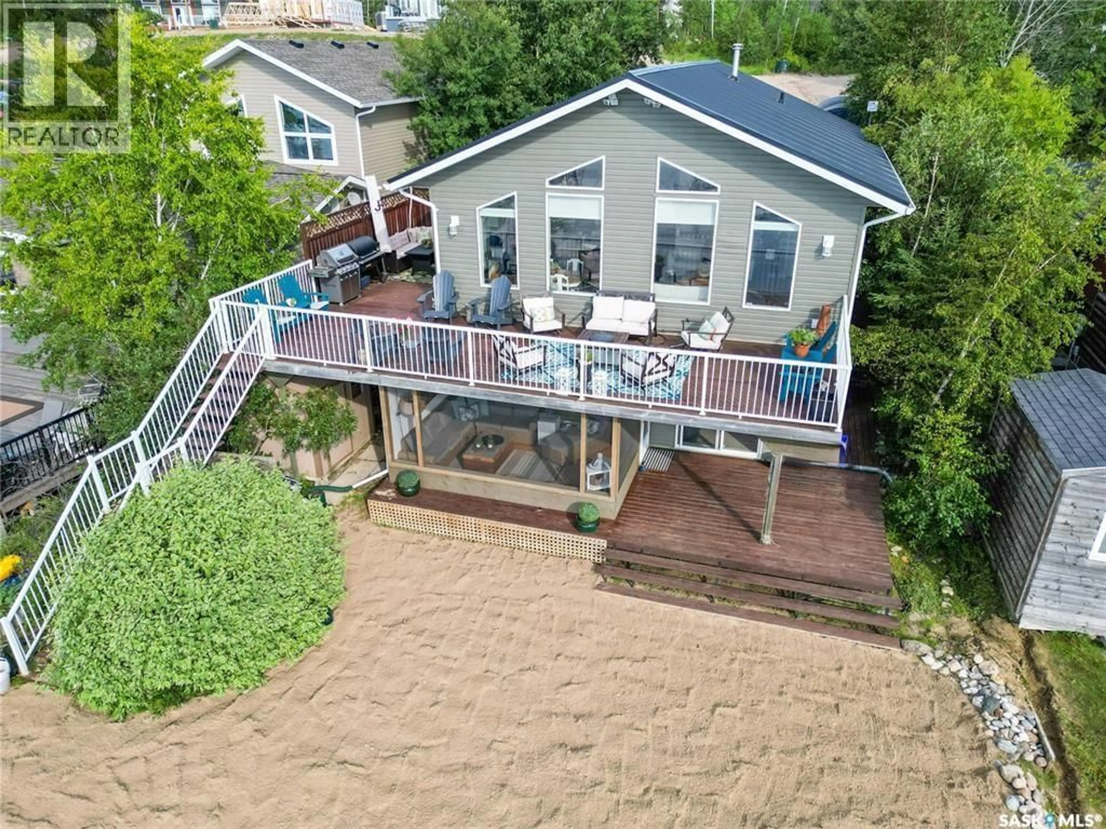 A pic from outside/outdoor area/front of a property/back of a property/a pic from drone, unknown for 108 JACOBSON DRIVE, Lakeland Rm No. 521 Saskatchewan S0J0N0