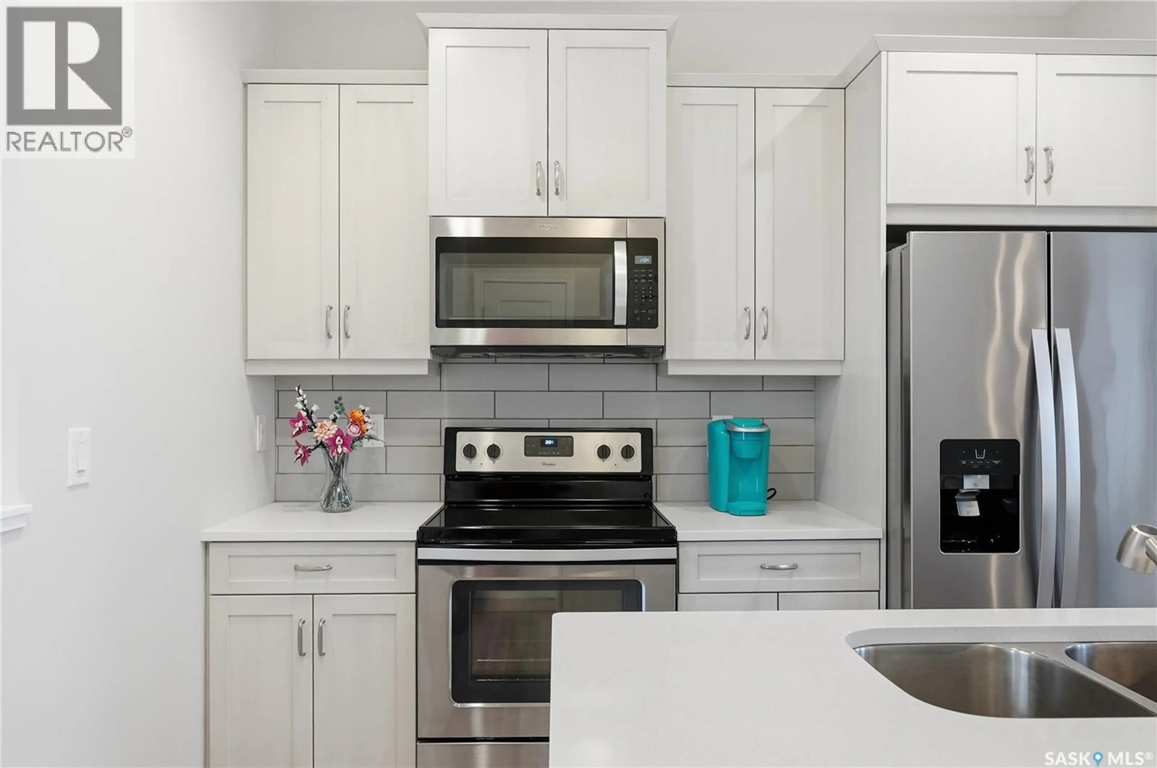 Contemporary kitchen, ceramic/tile floor for 2026 BRIGHTON COMMON, Saskatoon Saskatchewan S7V0N9