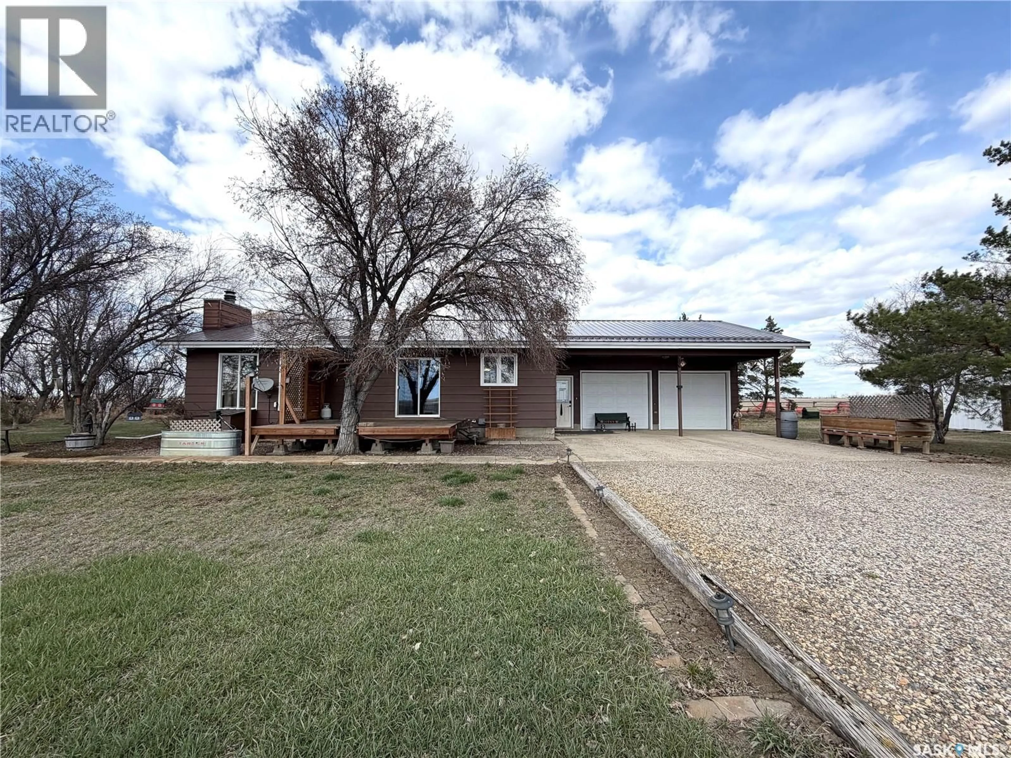 A pic from outside/outdoor area/front of a property/back of a property/a pic from drone, street for ROCKING CHAIR RANCH, Herbert Saskatchewan S0H2A0
