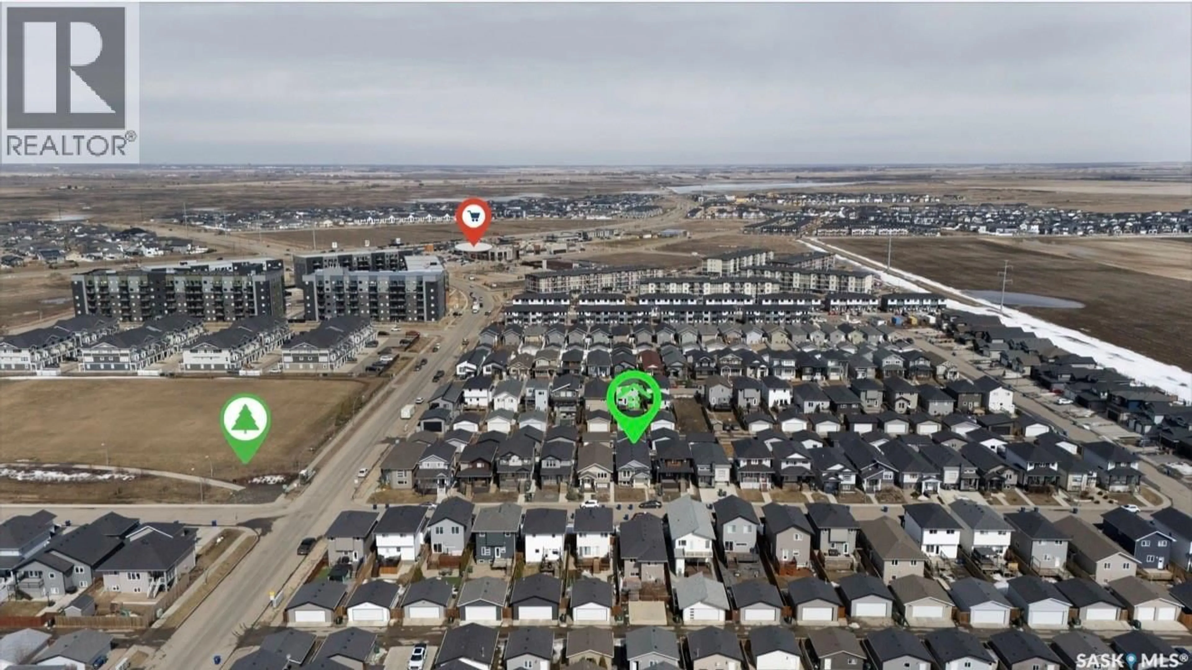A pic from outside/outdoor area/front of a property/back of a property/a pic from drone, street for 350 MARLATTE STREET, Saskatoon Saskatchewan S7W0S7
