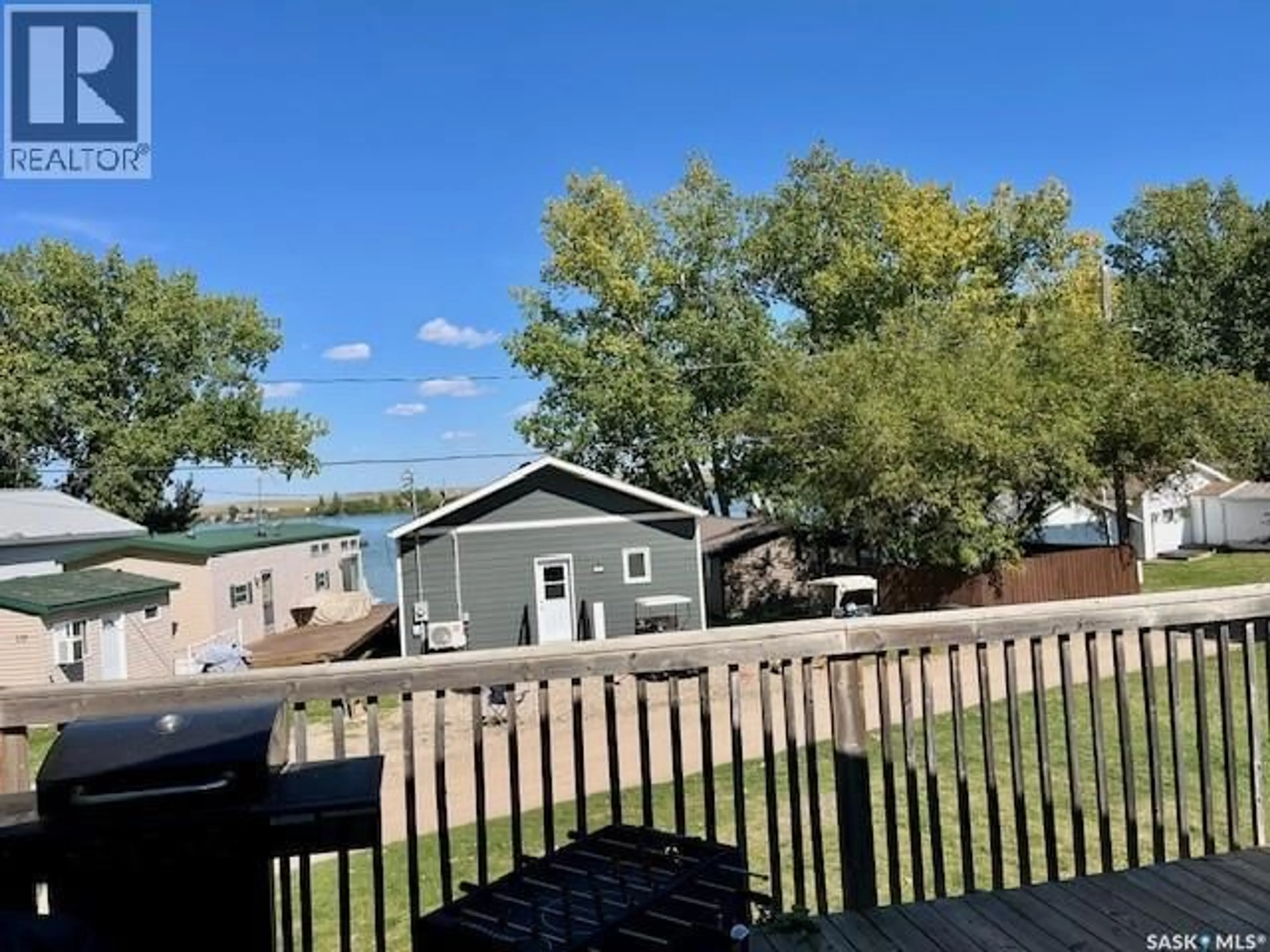 A pic from outside/outdoor area/front of a property/back of a property/a pic from drone, water/lake/river/ocean view for Lacadena Rm No. 228 Saskatchewan S0L1T0