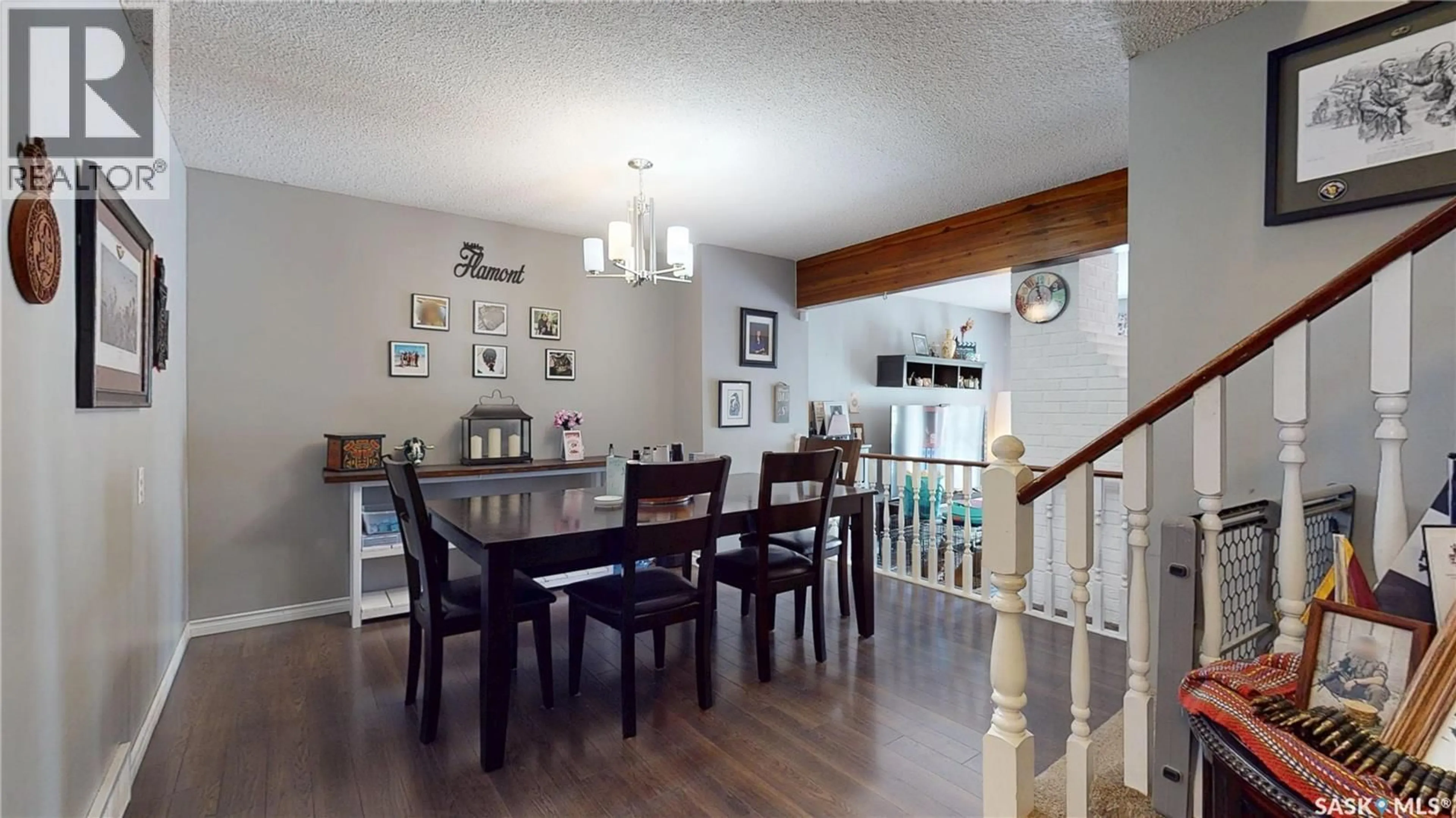 Dining room, wood/laminate floor for 1519 23RD STREET, Regina Saskatchewan S4S3Z9
