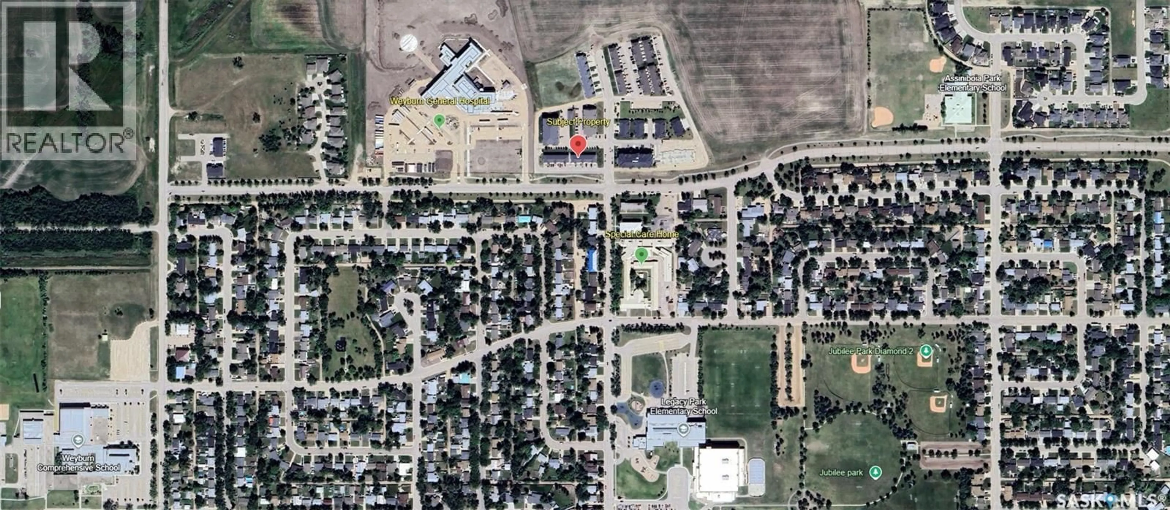 Picture of a map for 815 - 5 5TH STREET, Weyburn Saskatchewan S4H2K9