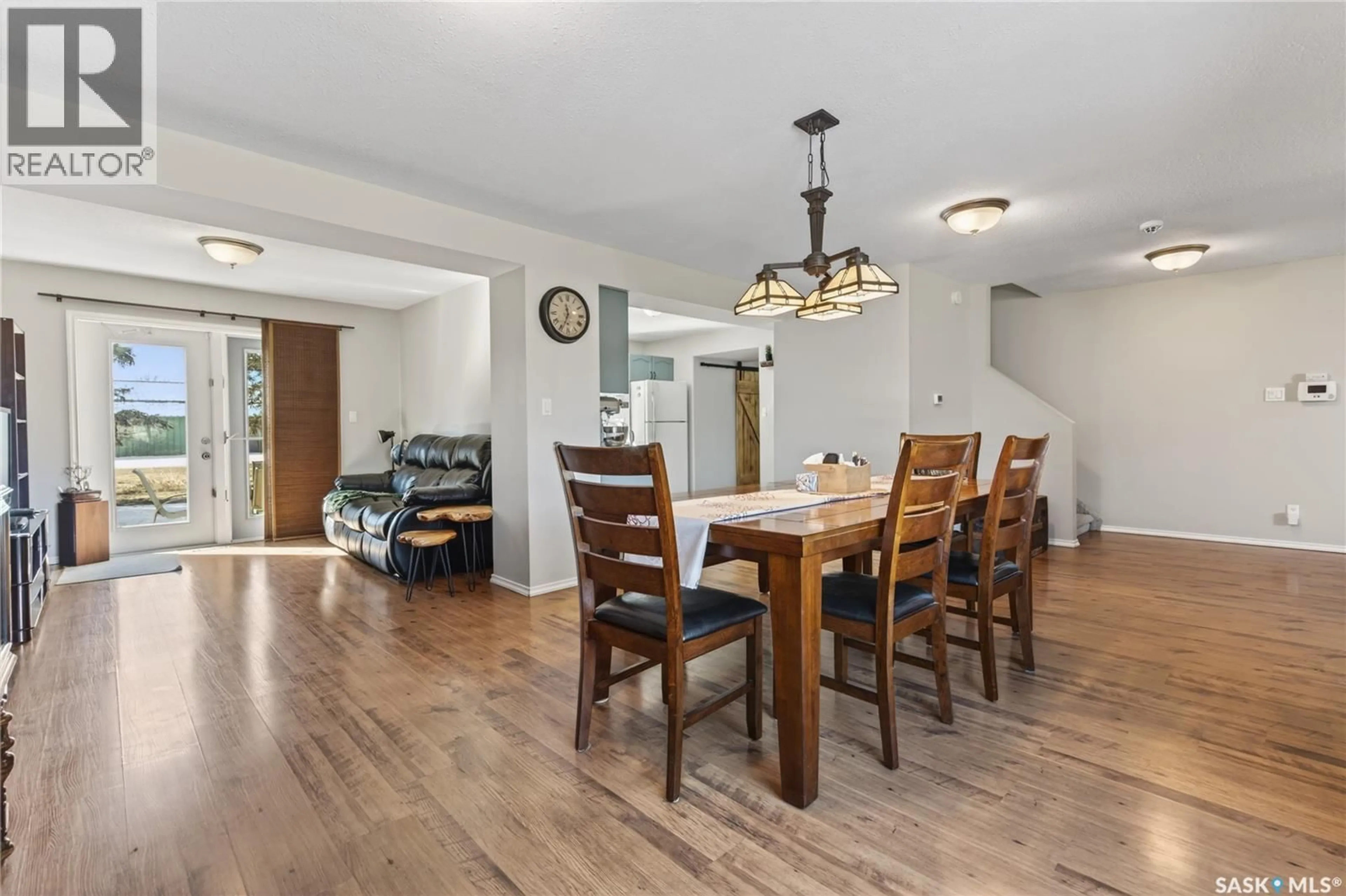 Dining room, wood/laminate floor for 149 2ND AVENUE, Pierceland Saskatchewan S0M2K0