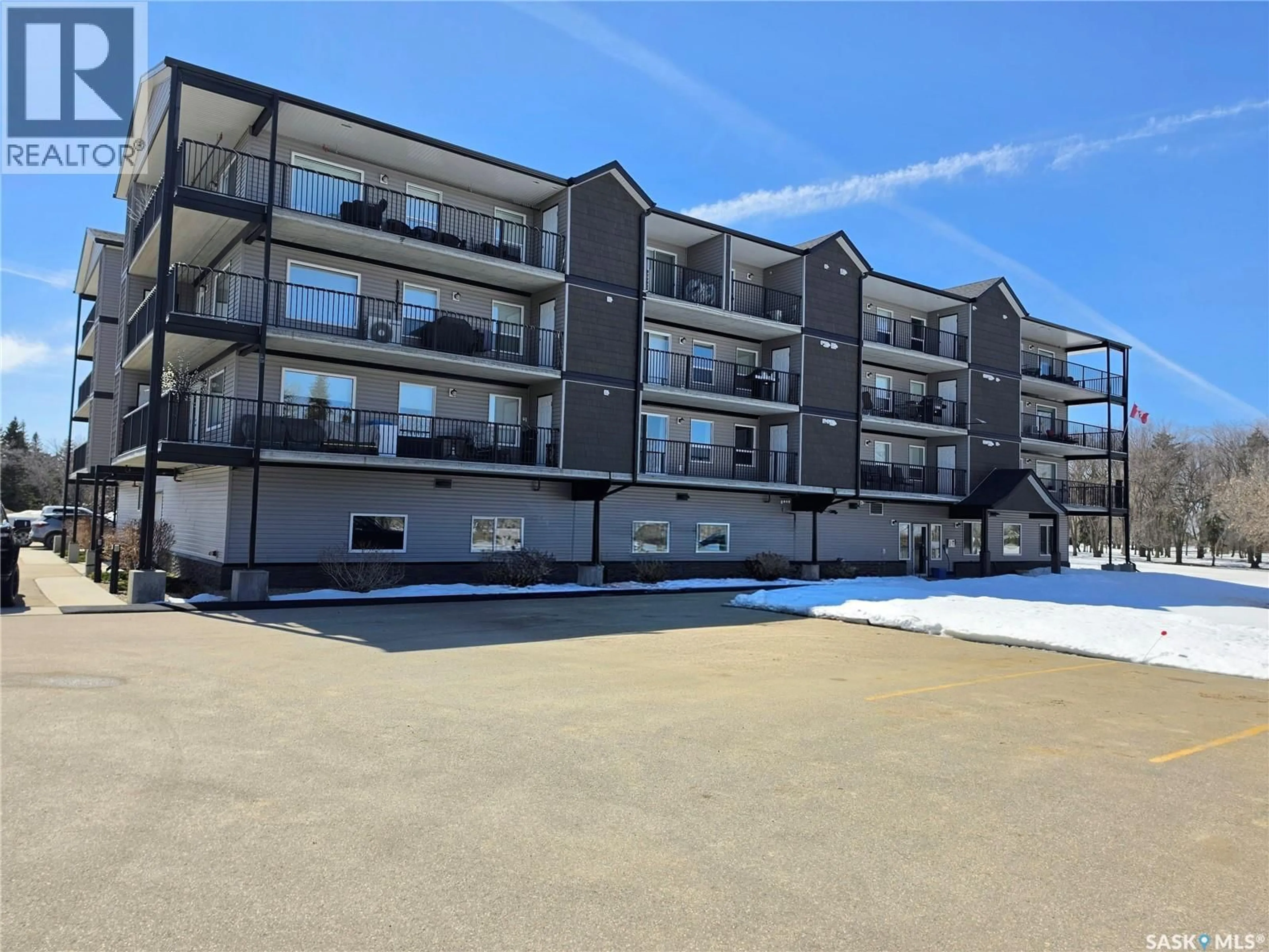 A pic from outside/outdoor area/front of a property/back of a property/a pic from drone, unknown for 202 1213 9TH STREET, Humboldt Saskatchewan S0K2A0