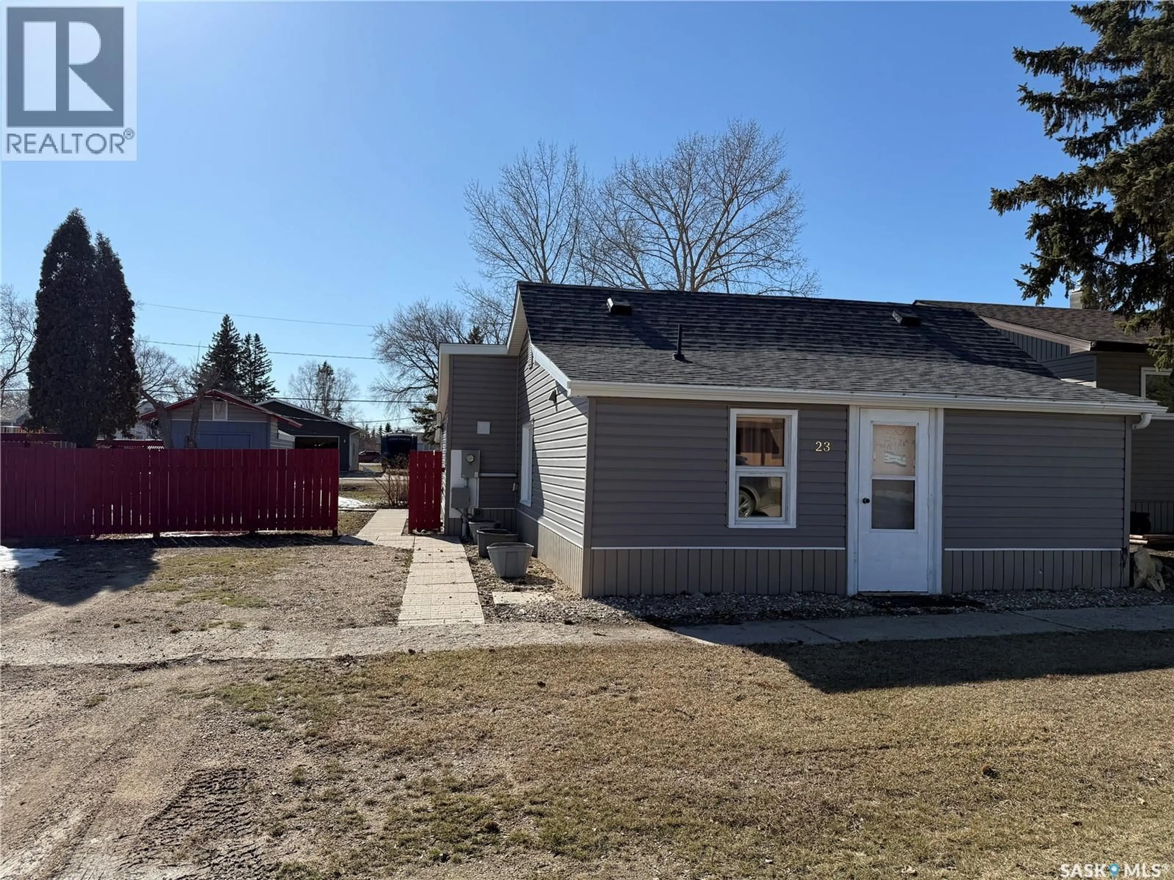 A pic from outside/outdoor area/front of a property/back of a property/a pic from drone, street for 23 GOODE STREET, Quill Lake Saskatchewan S0A3E0