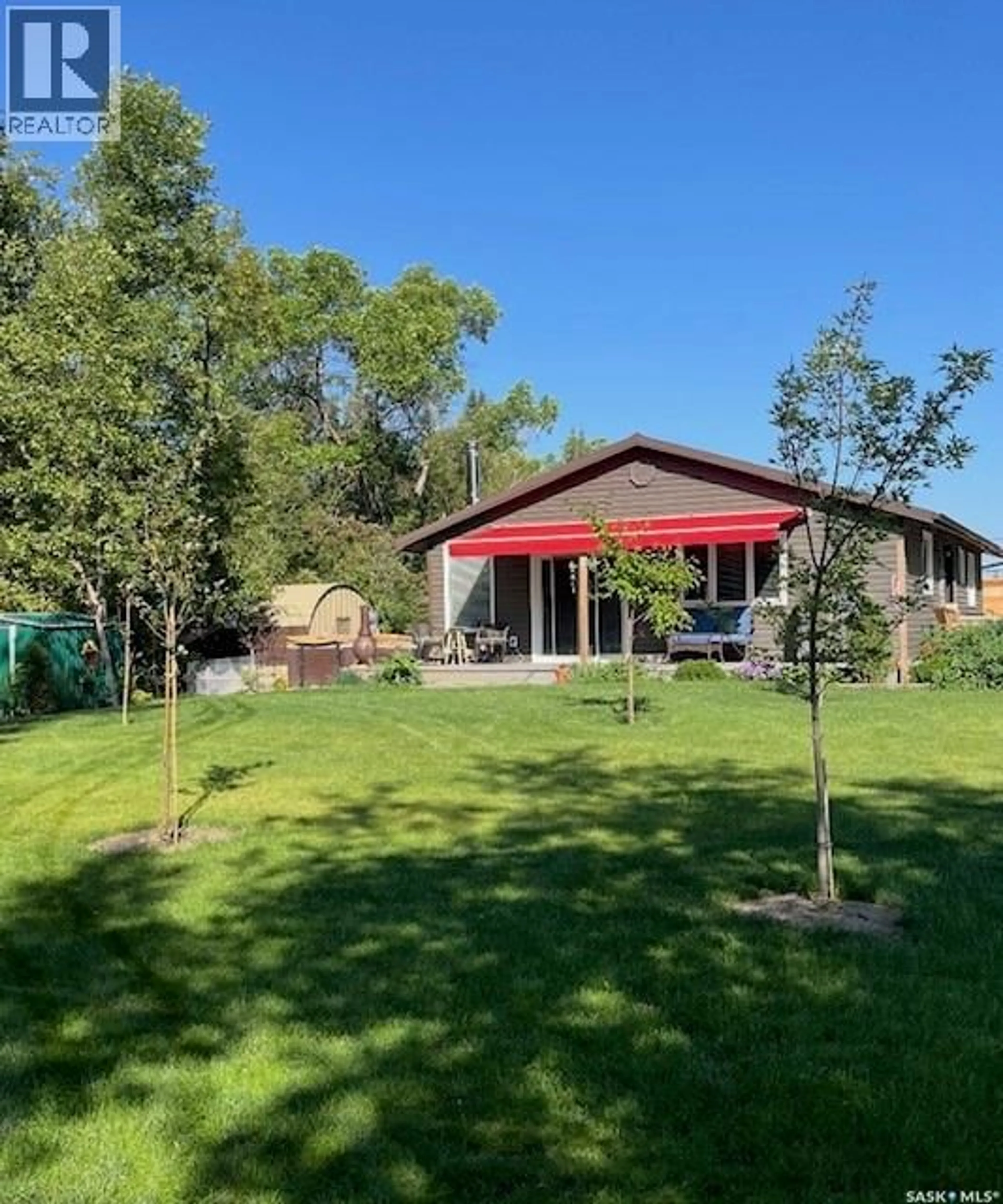 A pic from outside/outdoor area/front of a property/back of a property/a pic from drone, unknown for 246 MAPLES ROAD, Katepwa Beach Saskatchewan S0G2K0