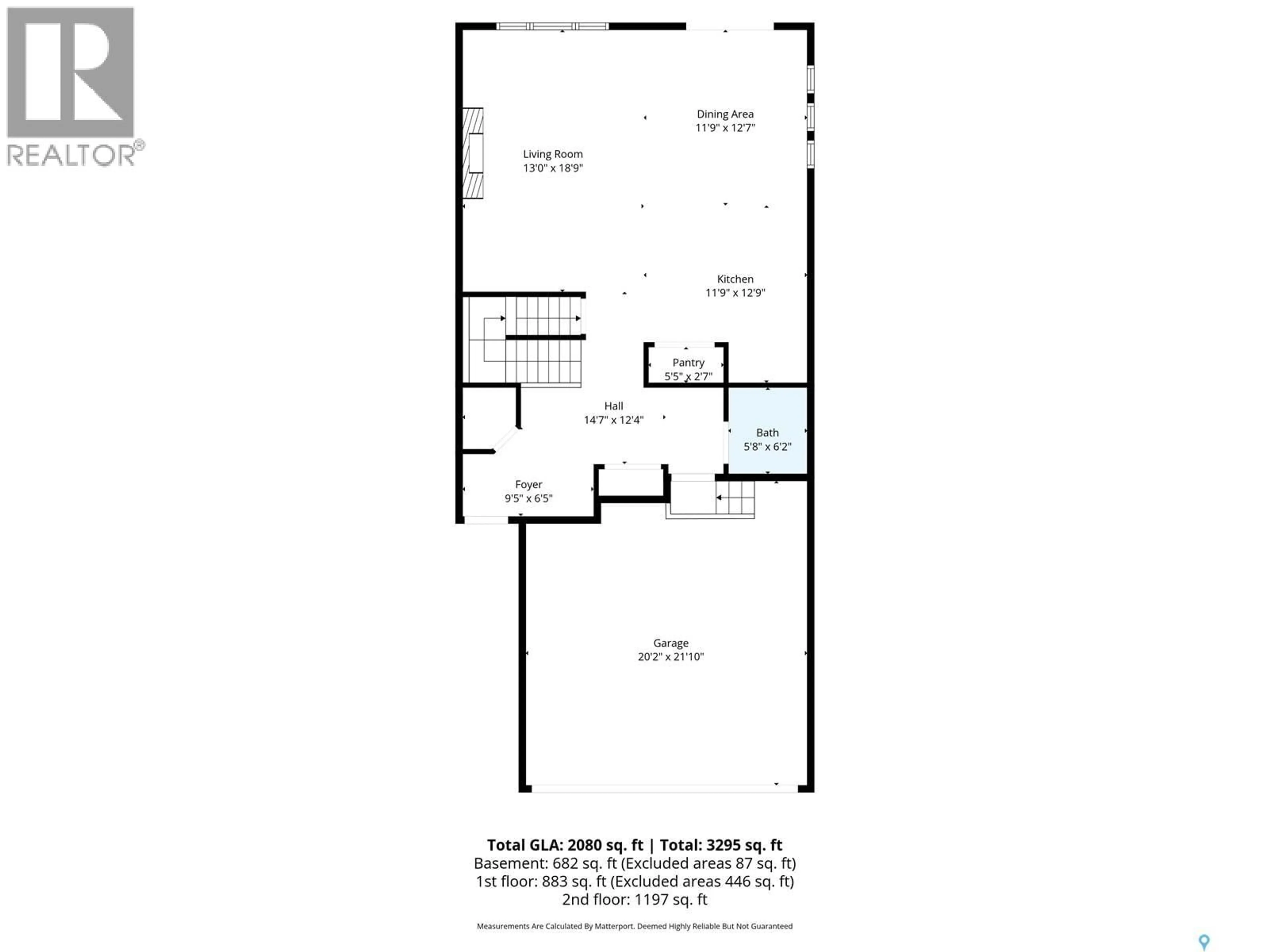 Floor plan for 3249 GREEN WATER DRIVE, Regina Saskatchewan S4V3R6