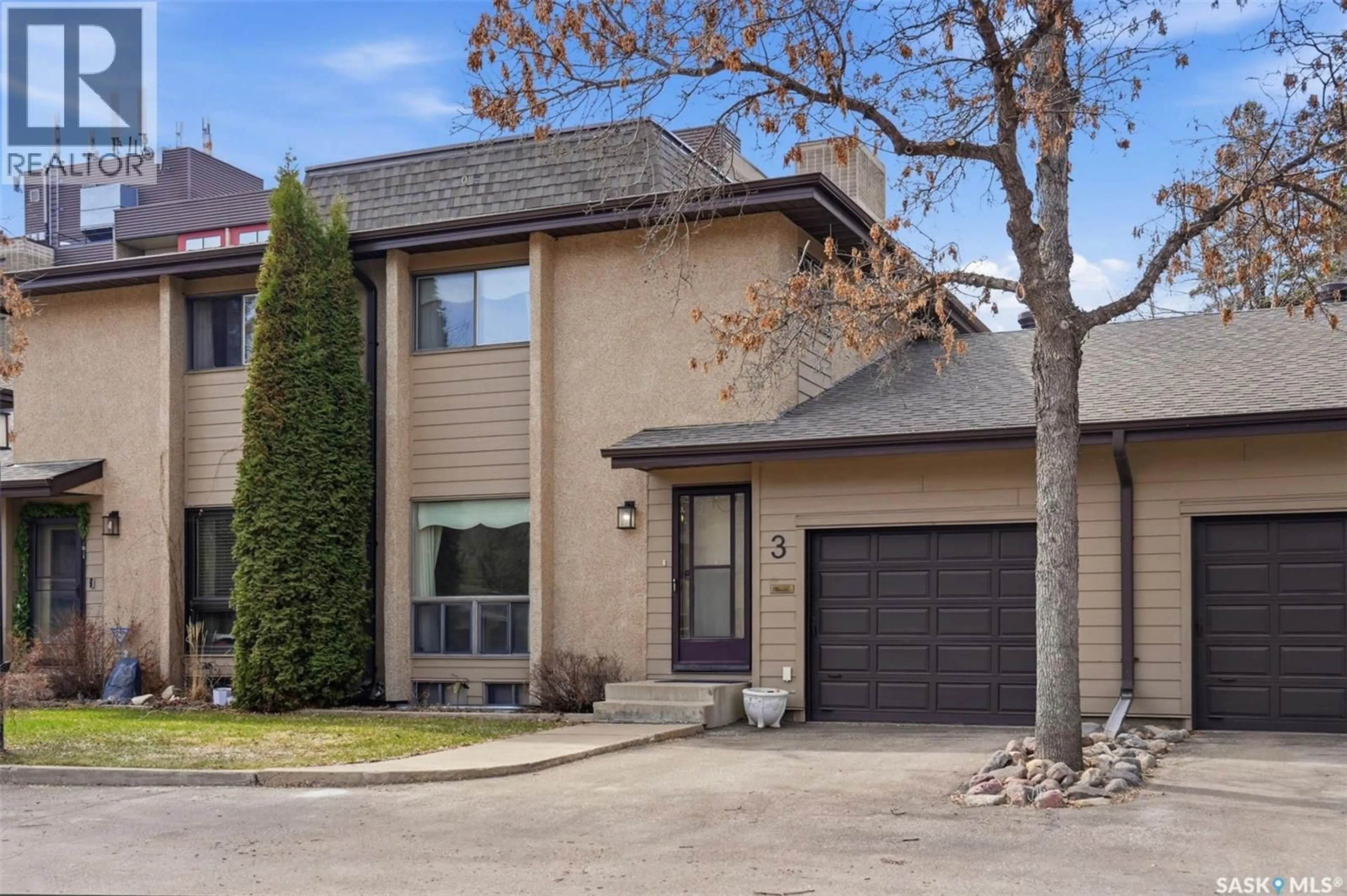 Home with brick exterior material, street for 425 - 3 PINEHOUSE DRIVE, Saskatoon Saskatchewan S7K5R2
