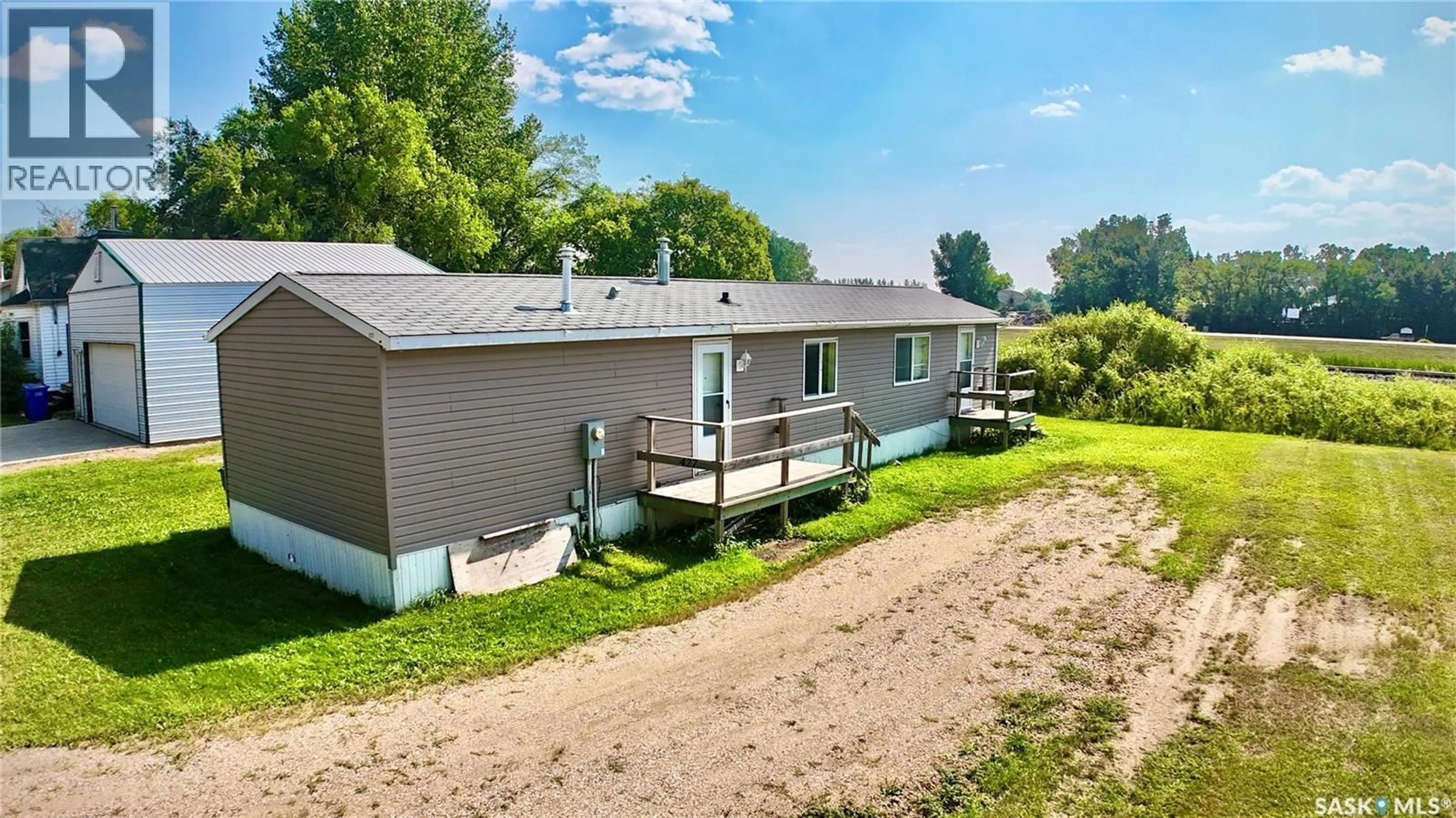 A pic from outside/outdoor area/front of a property/back of a property/a pic from drone, unknown for 427 VINCENT AVENUE, Churchbridge Saskatchewan S0A0M0