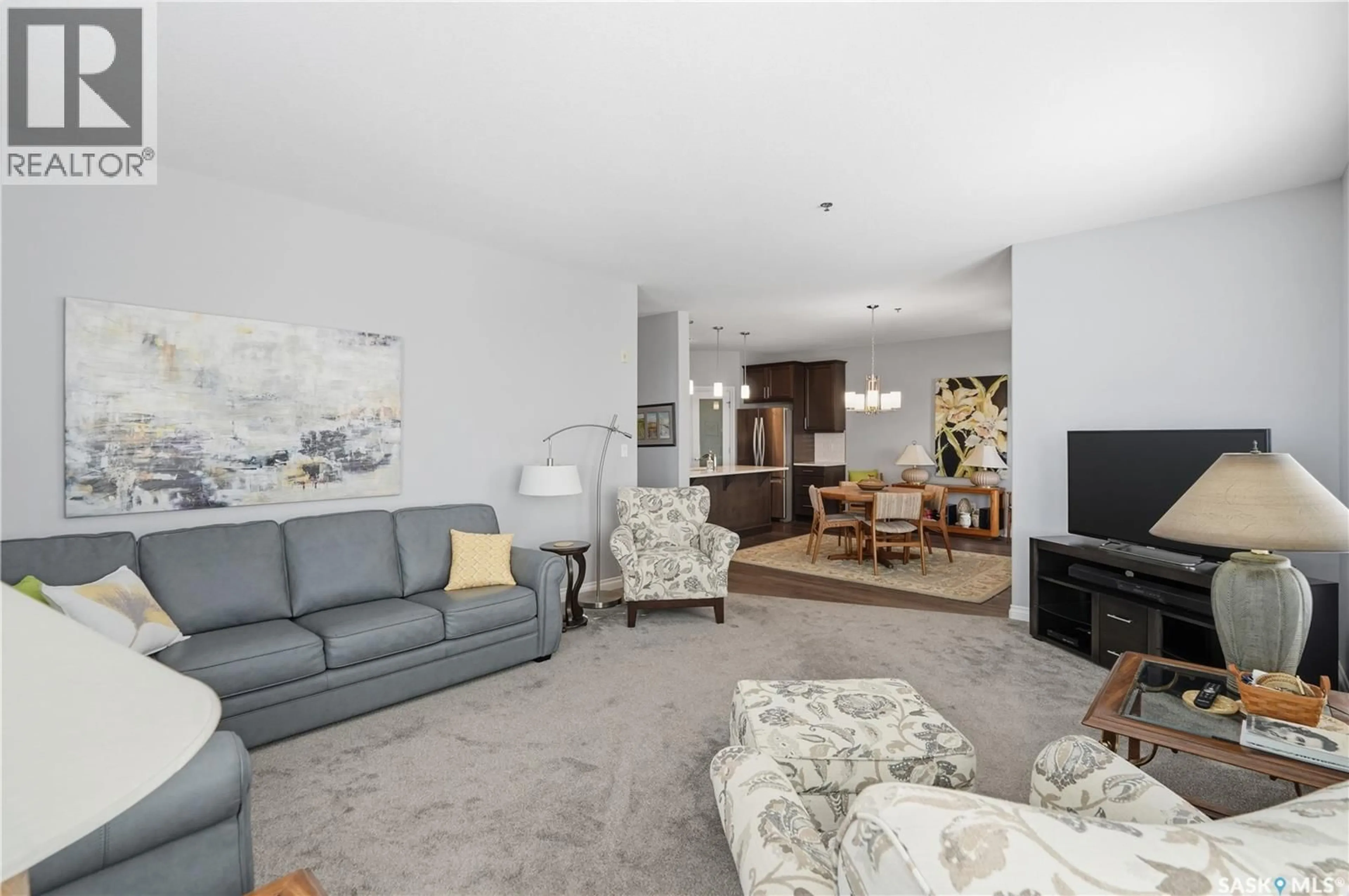Living room with furniture, unknown for 302 - 4570 HARBOUR LANDING DRIVE, Regina Saskatchewan S4W0R8
