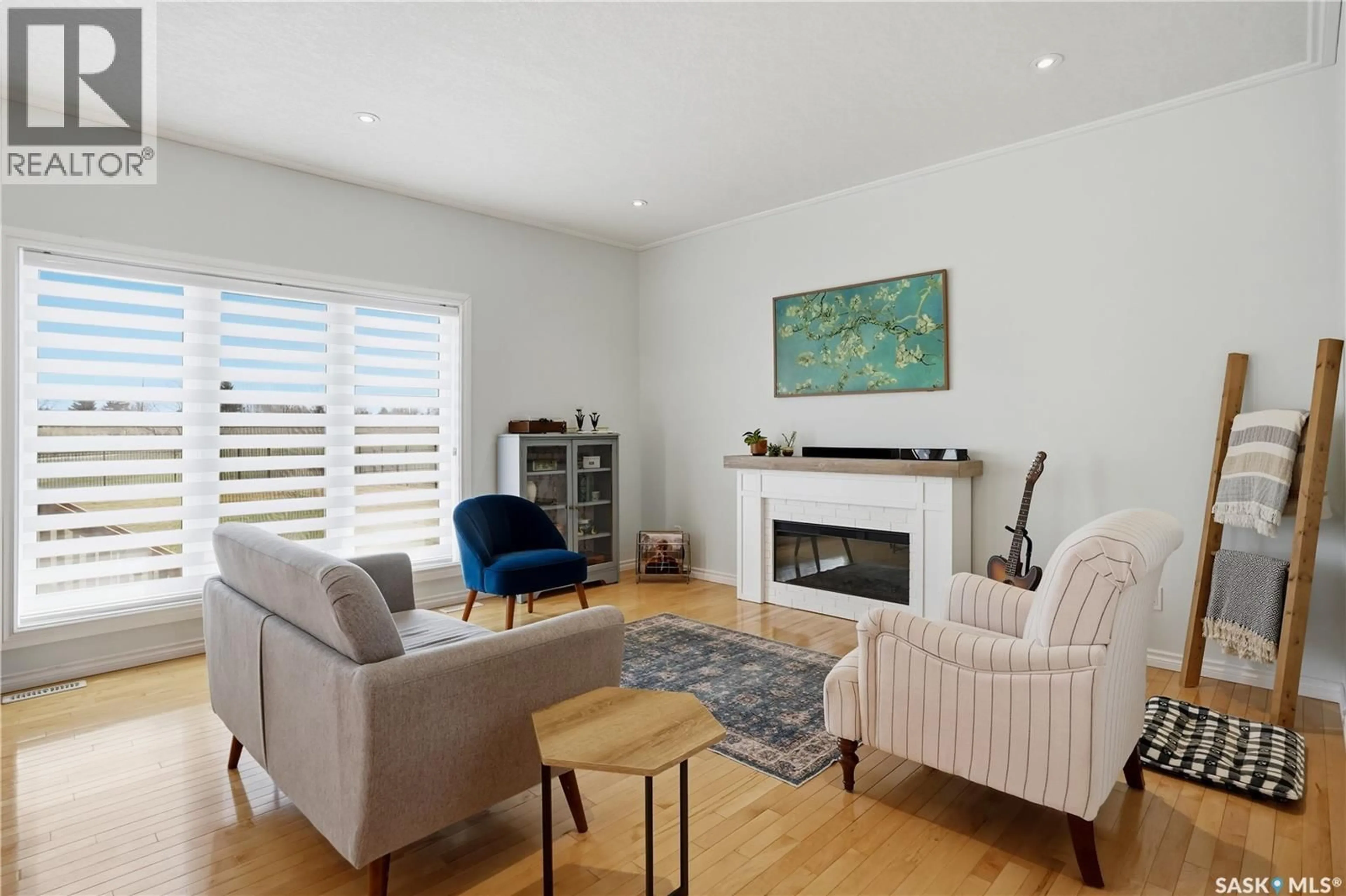 Living room with furniture, unknown for 3 IRON BRIDGE TERRACE, Moose Jaw Saskatchewan S6J0B5