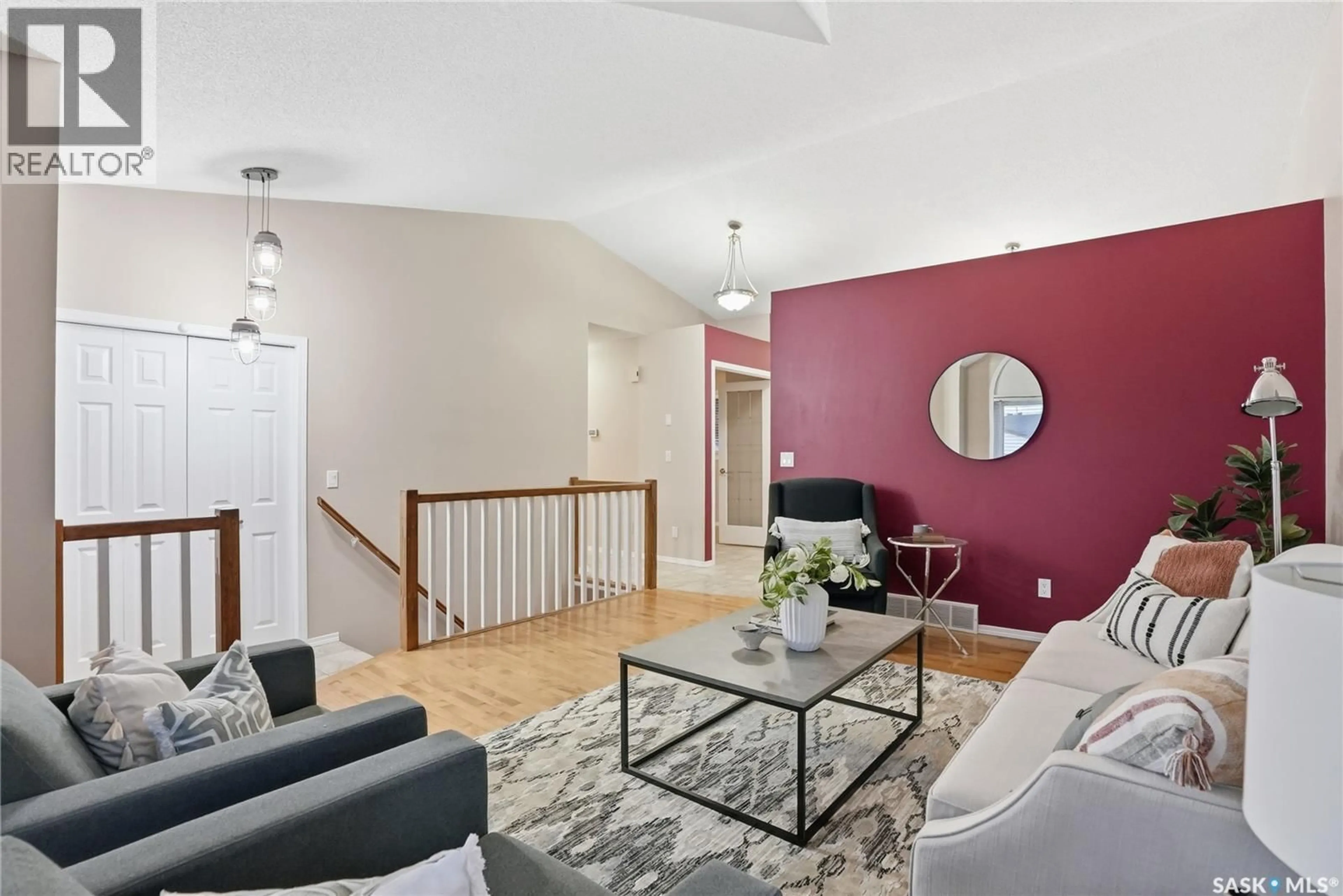 Living room with furniture, unknown for 443 NEMEIBEN ROAD, Saskatoon Saskatchewan S7J5E8