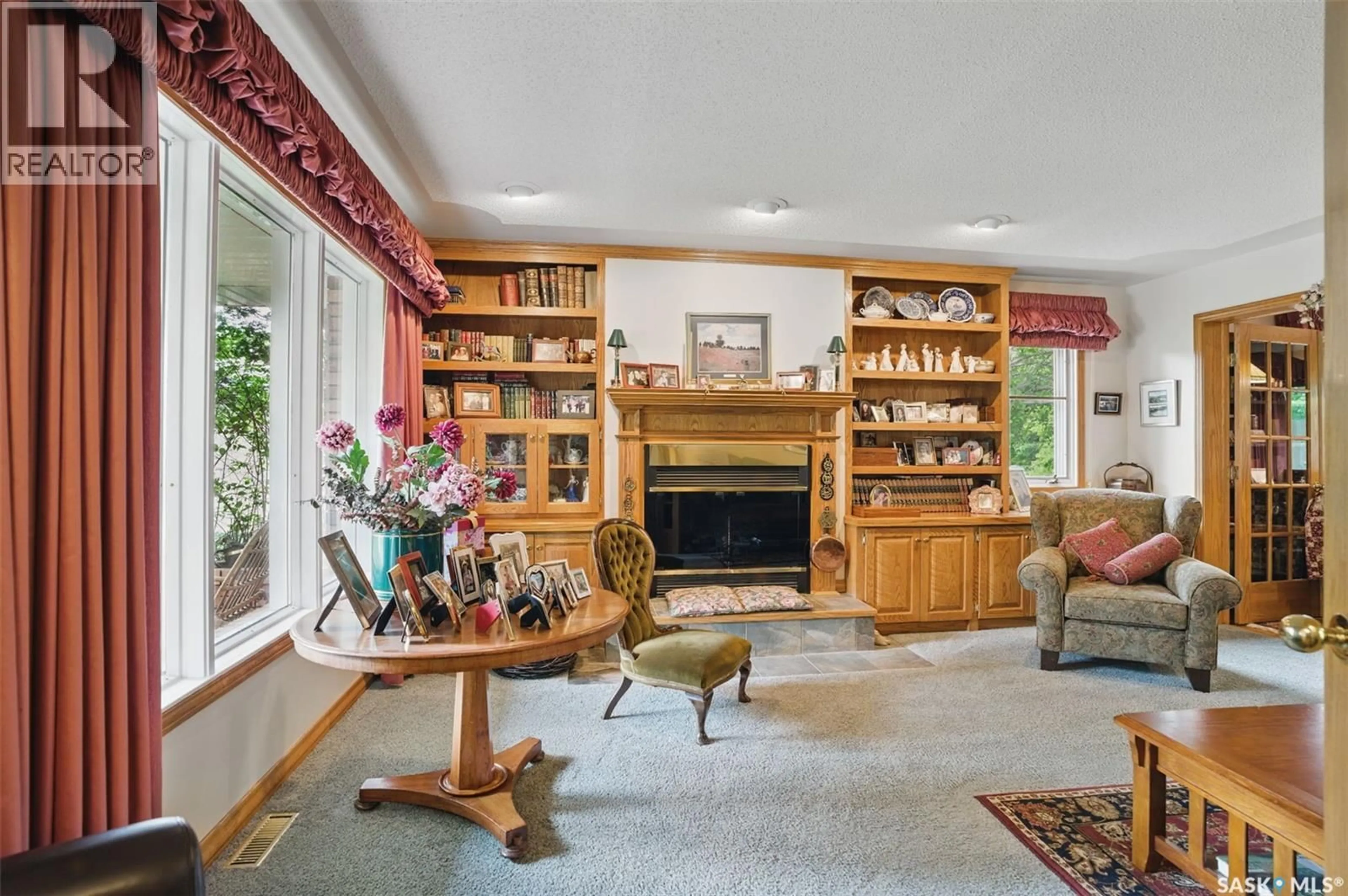 Living room with furniture, unknown for 5052 7TH STREET, Rosthern Saskatchewan S0K3R0
