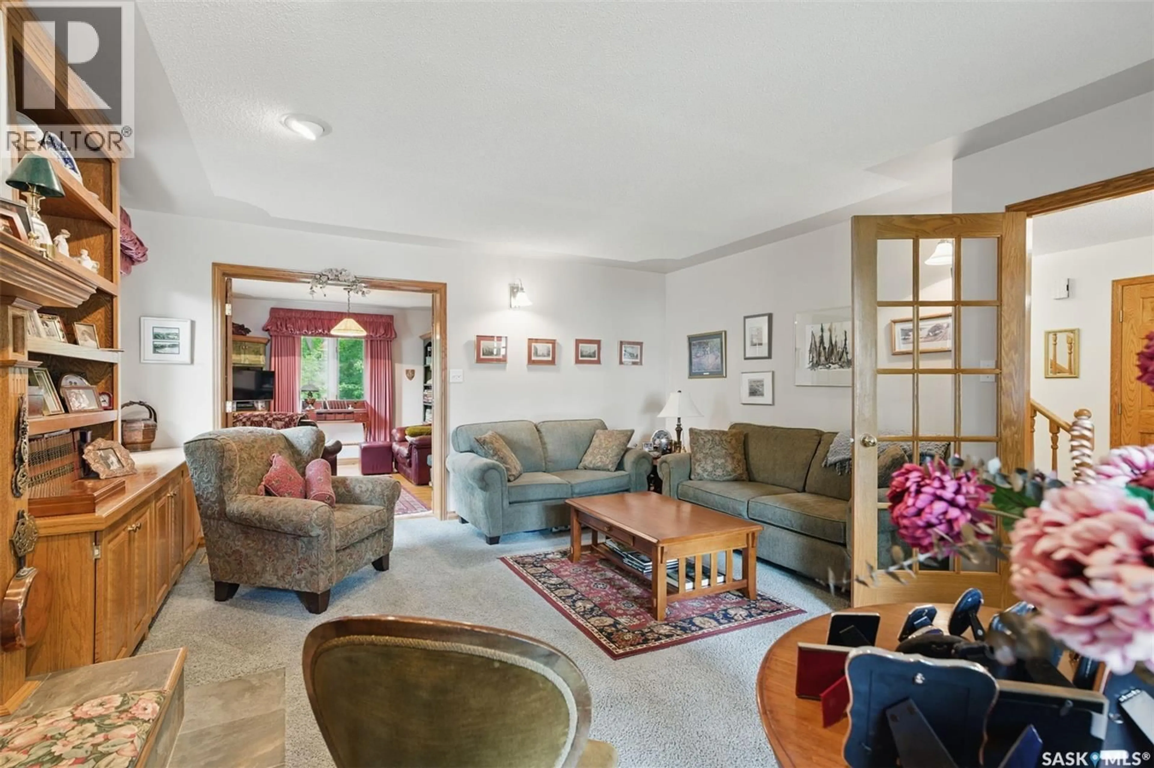 Living room with furniture, unknown for 5052 7TH STREET, Rosthern Saskatchewan S0K3R0