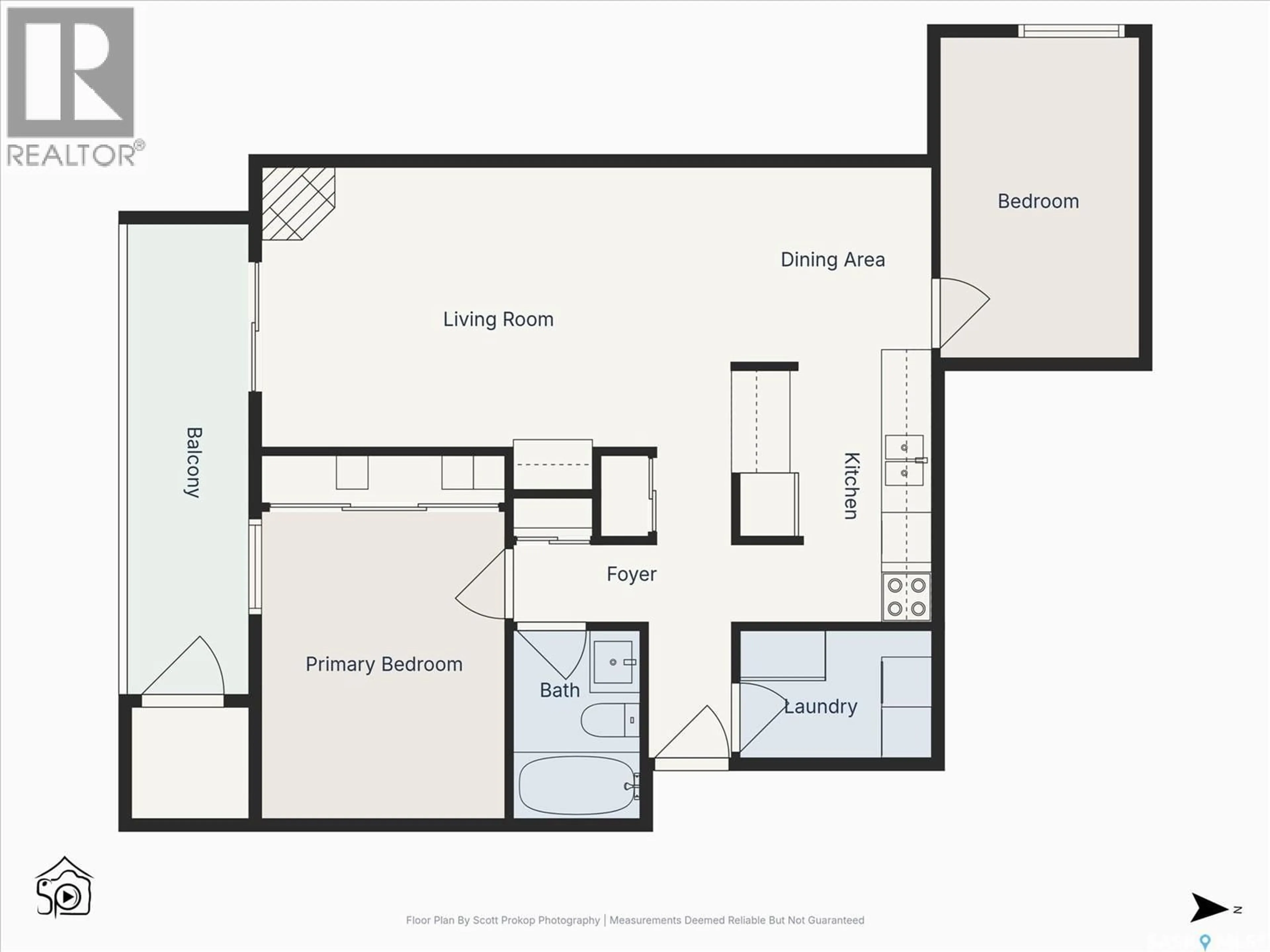 Floor plan for 203A - 310 TAIT PLACE, Saskatoon Saskatchewan S7H5L7