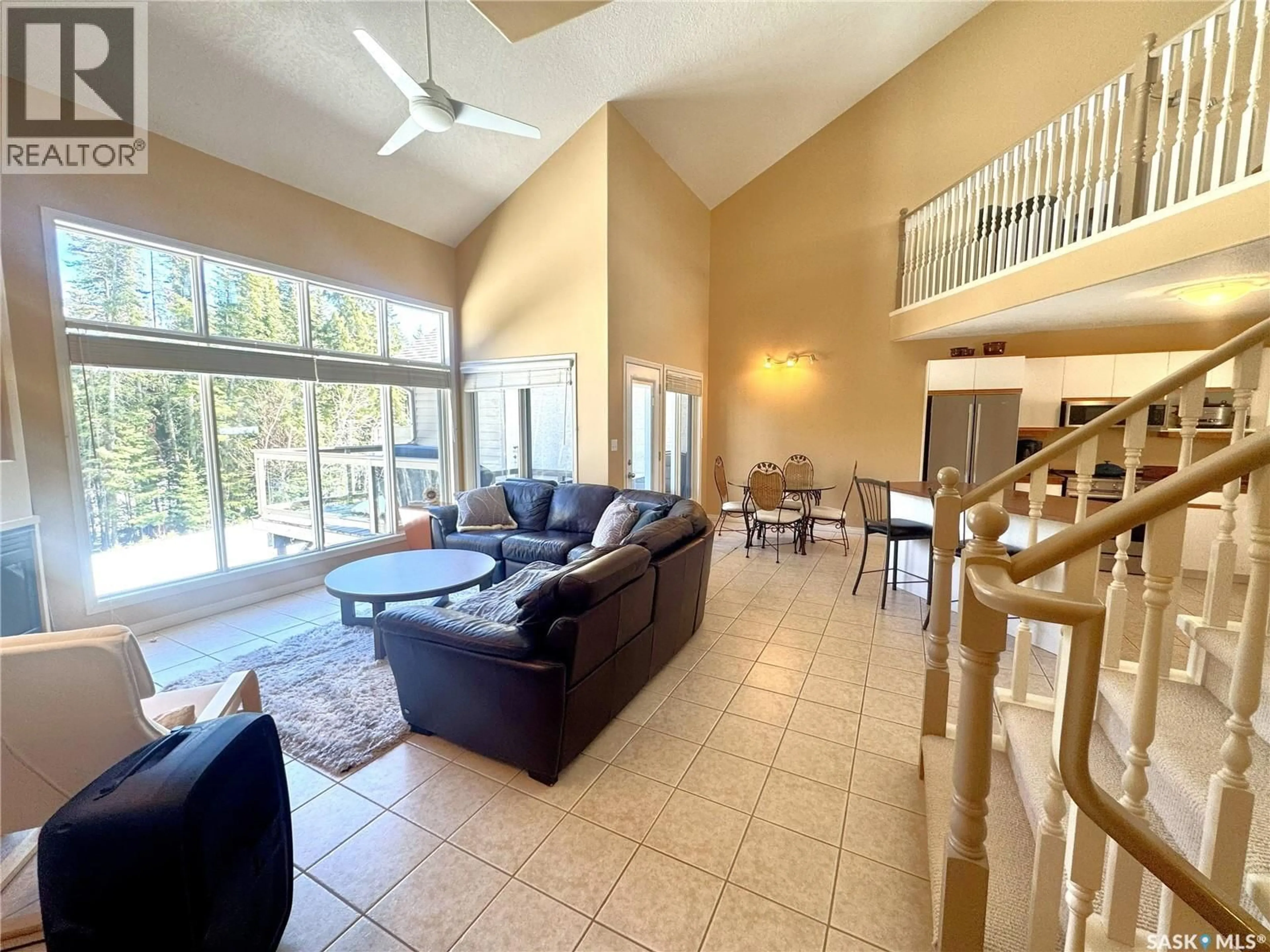 Living room with furniture, unknown for 17 EAGLE VIEW WAY, Elk Ridge Saskatchewan S0J0N0