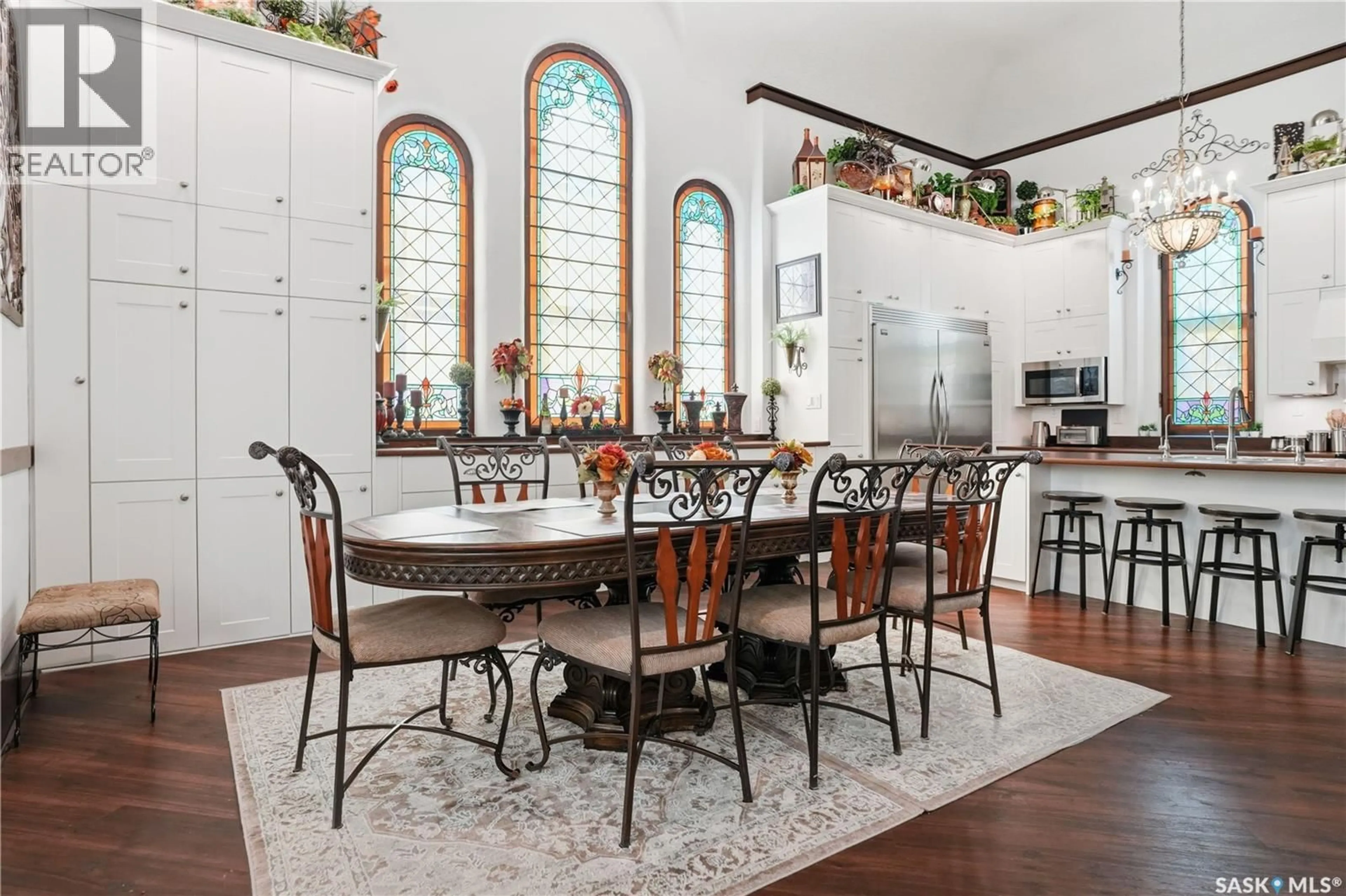 Dining room, ceramic/tile floor for MICKLEBOROUGH ACREAGE, Lumsden Rm No. 189 Saskatchewan S4P2Z1
