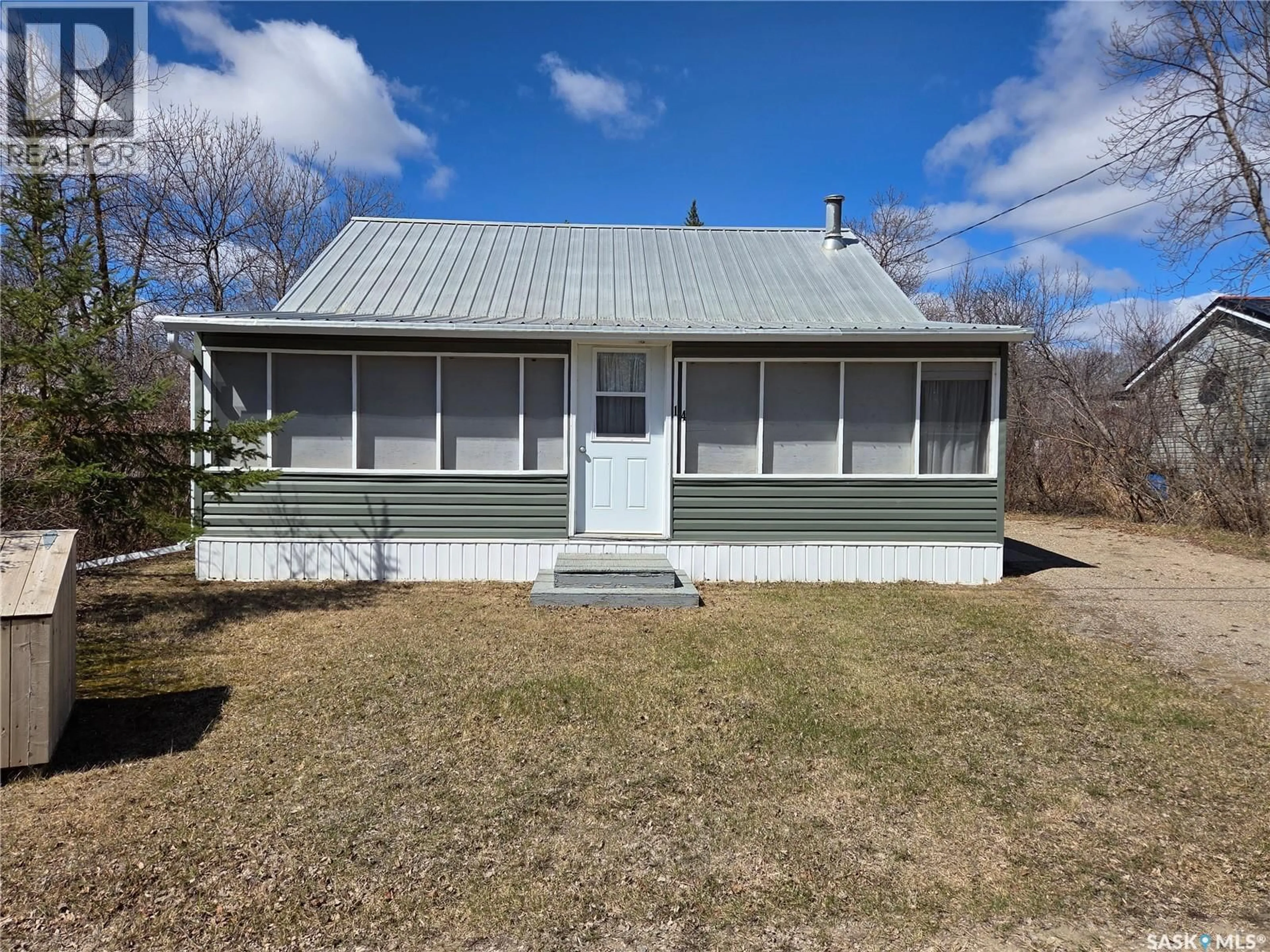 Home with vinyl exterior material, street for 14 ECHWAYATANKA DRIVE, White Bear IR 70 Saskatchewan S0C2S0