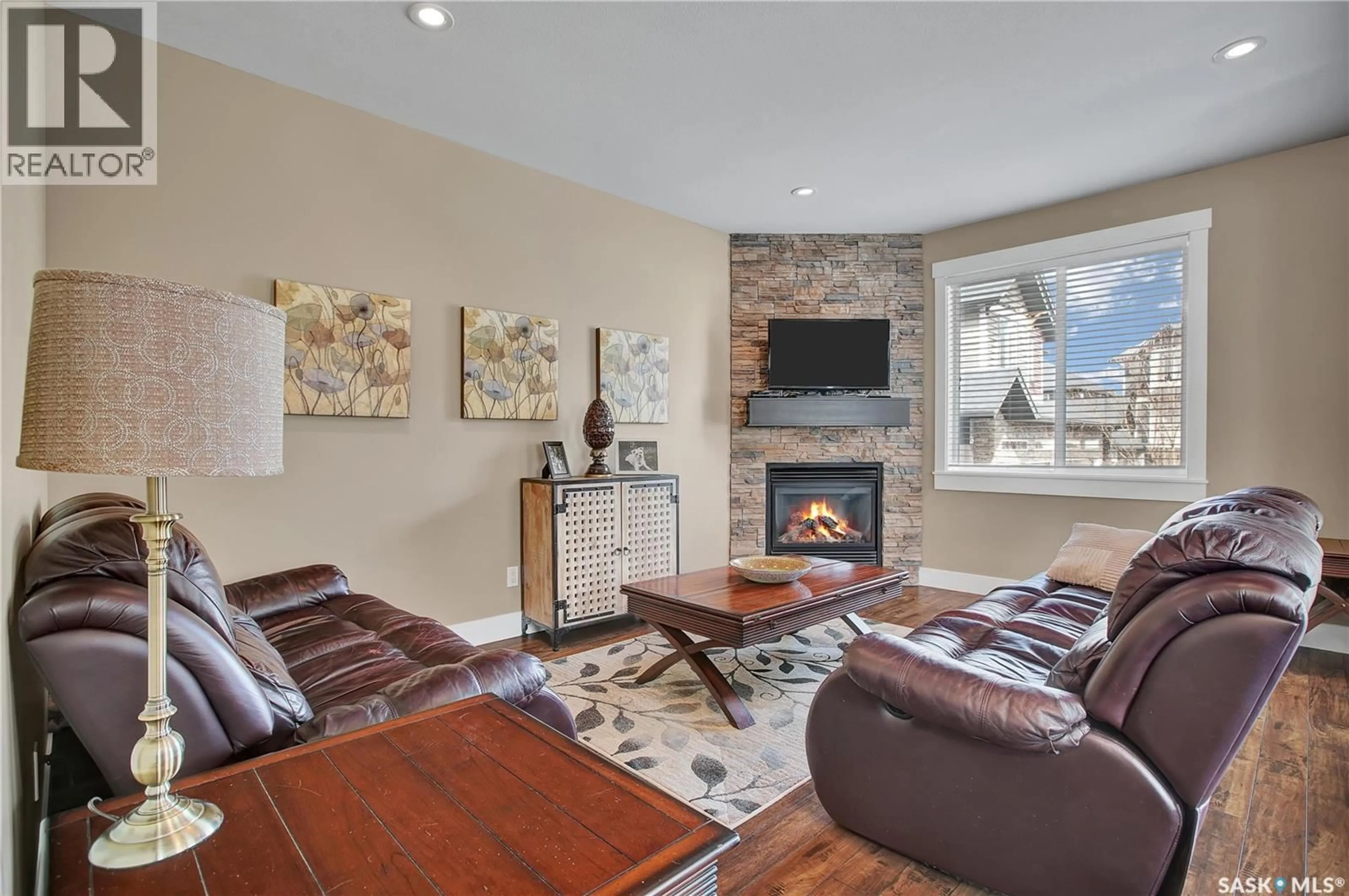 Living room with furniture, unknown for 8 800 ST ANDREWS LANE, Warman Saskatchewan S0K4S1