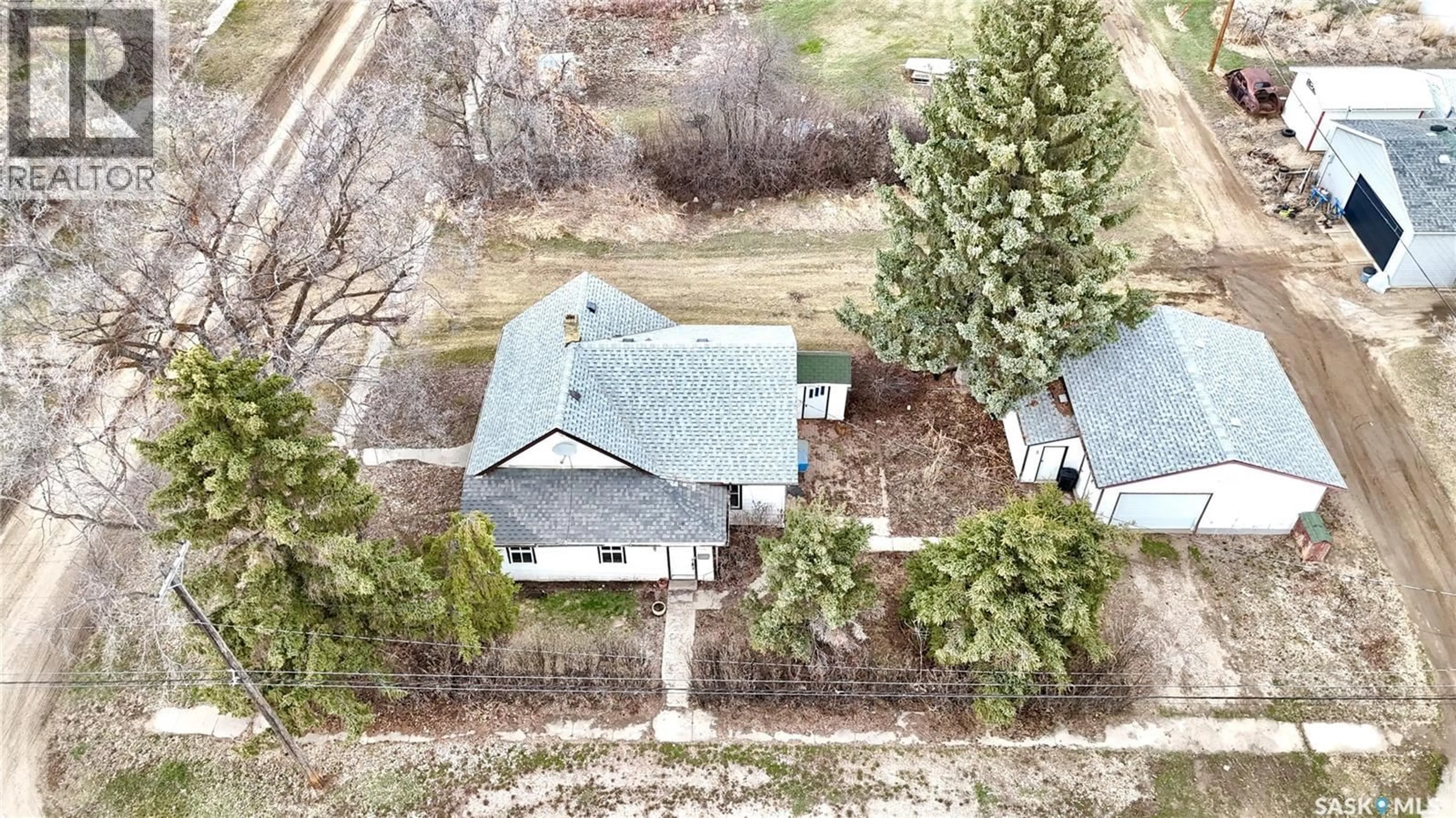 A pic from outside/outdoor area/front of a property/back of a property/a pic from drone, street for 119 KENNEDY STREET, Conquest Saskatchewan S0L0L0