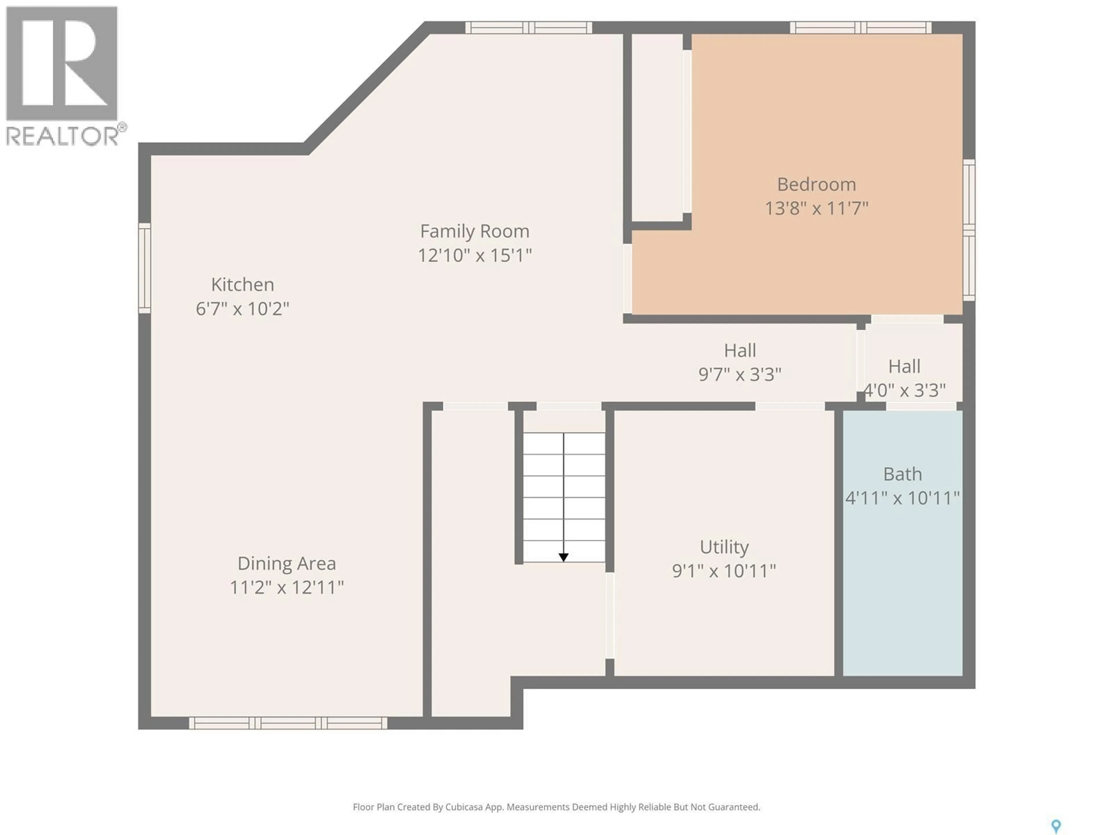 Floor plan for 214 CEDAR PLACE, Waldheim Saskatchewan S0K4R0