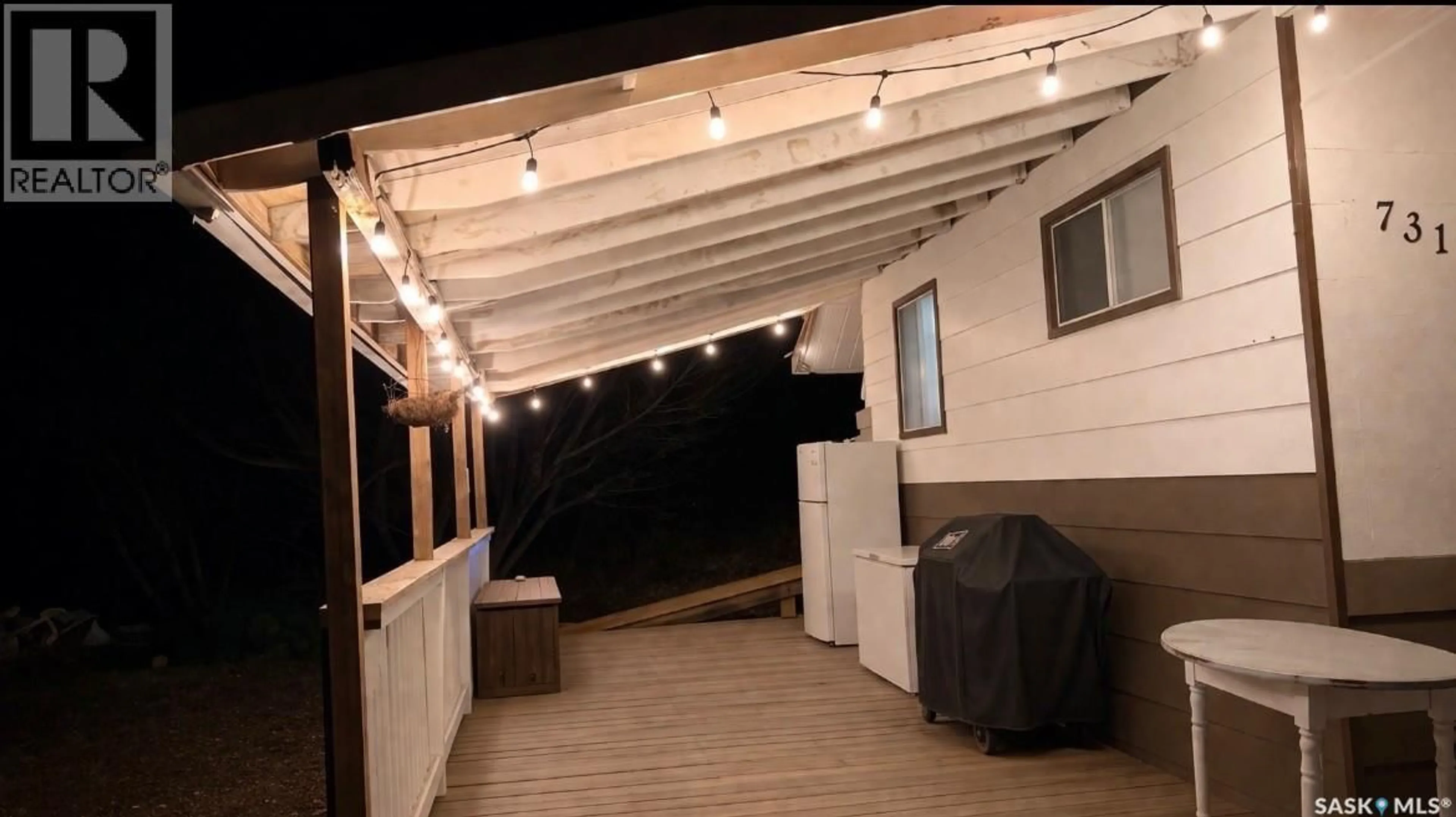 Patio, street for 731 1ST STREET, Weekes Saskatchewan S0E1V0