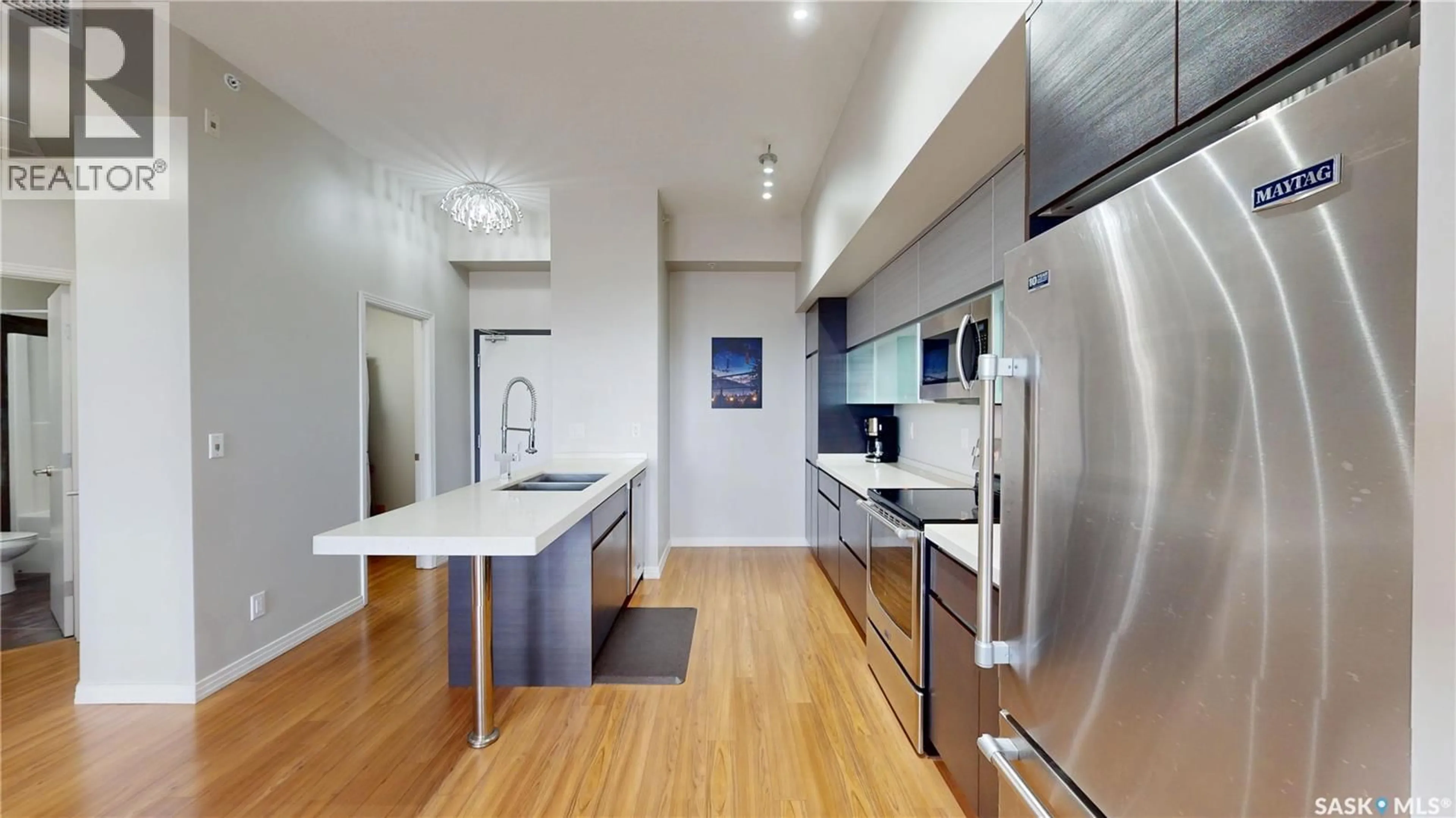 Contemporary kitchen, unknown for 312 235 EVERGREEN SQUARE, Saskatoon Saskatchewan S7W0T9
