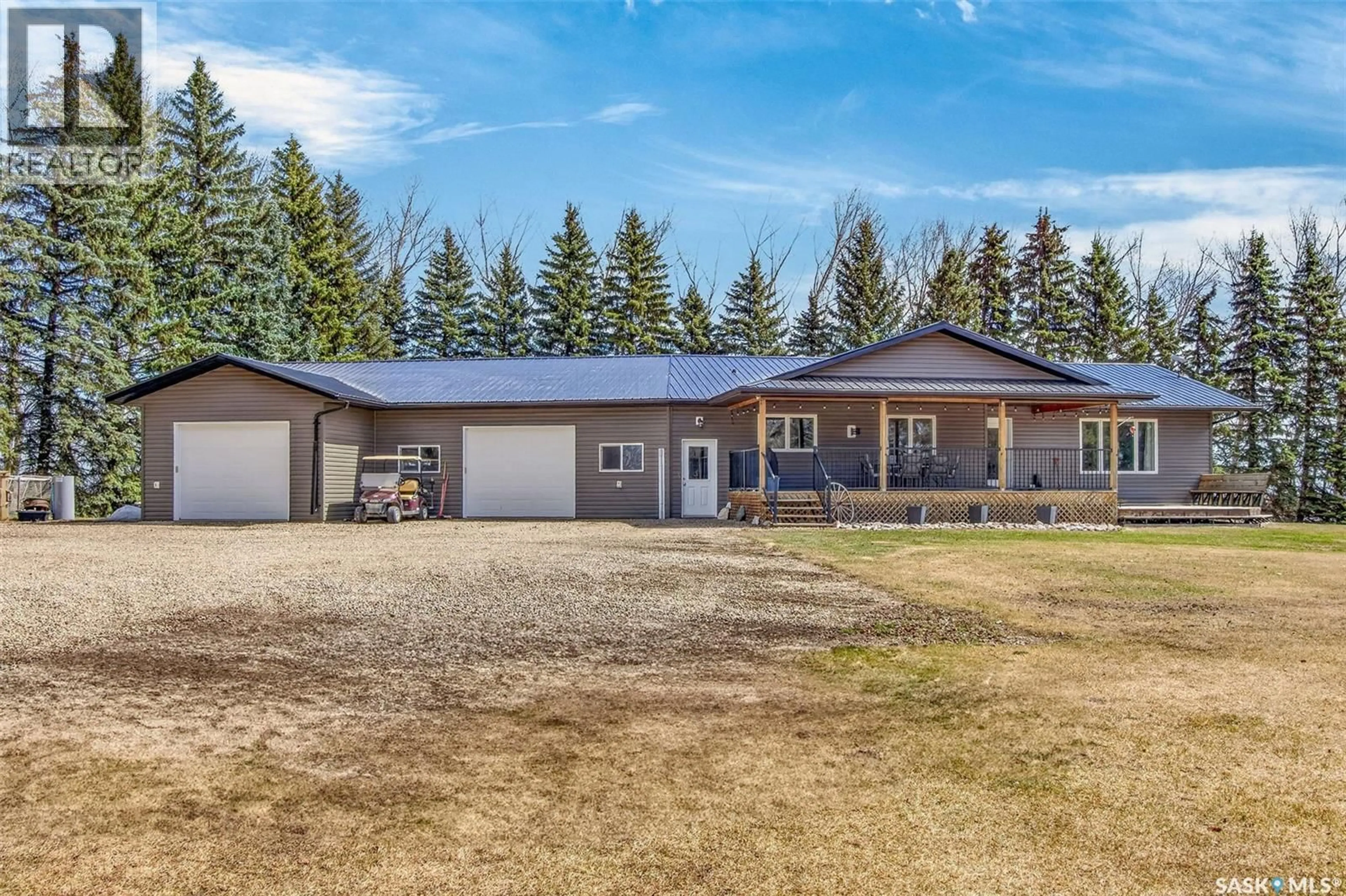 A pic from outside/outdoor area/front of a property/back of a property/a pic from drone, unknown for HOFFMAN ACREAGE, Lakeside Rm No. 338 Saskatchewan S0K4V0