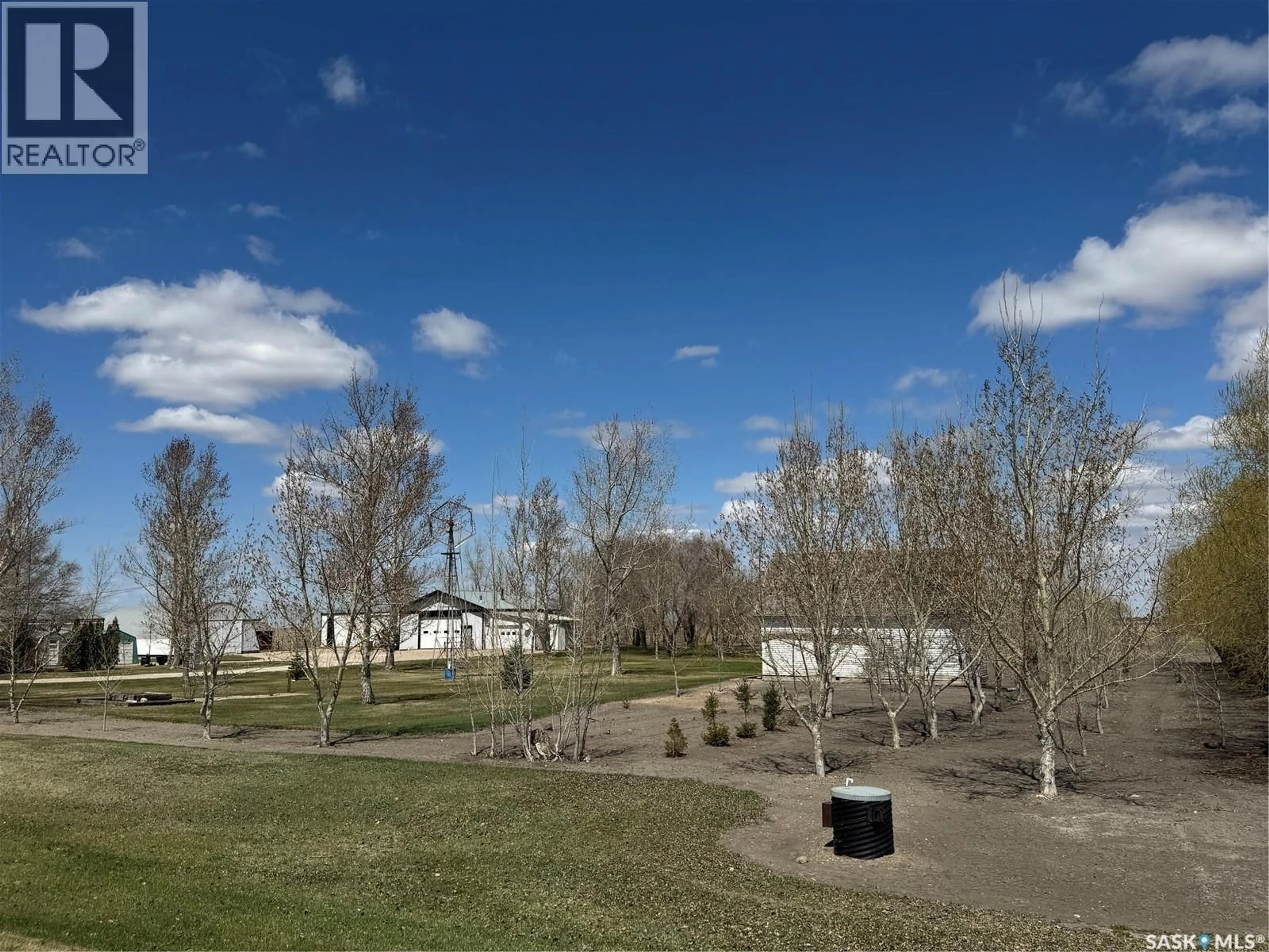 A pic from outside/outdoor area/front of a property/back of a property/a pic from drone, mountain view for PRAIRIE PRESERVES ACREAGE, Macoun Saskatchewan S0C1P0
