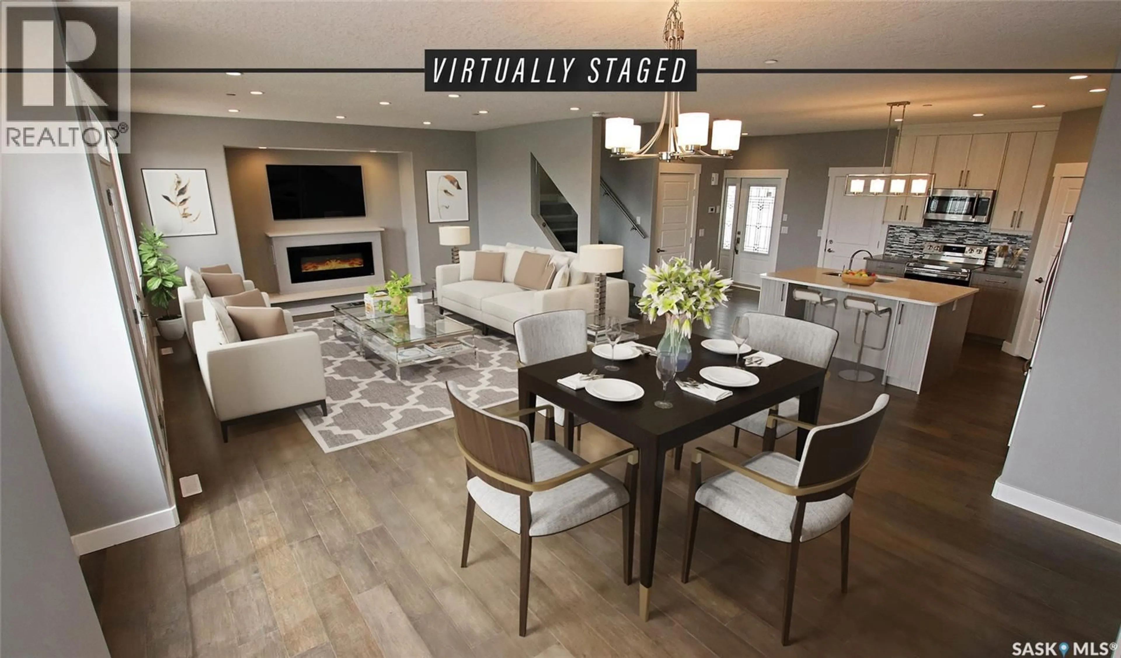 Open concept kitchen, unknown for 637 DOUGLAS DRIVE, Swift Current Saskatchewan S9H5R6