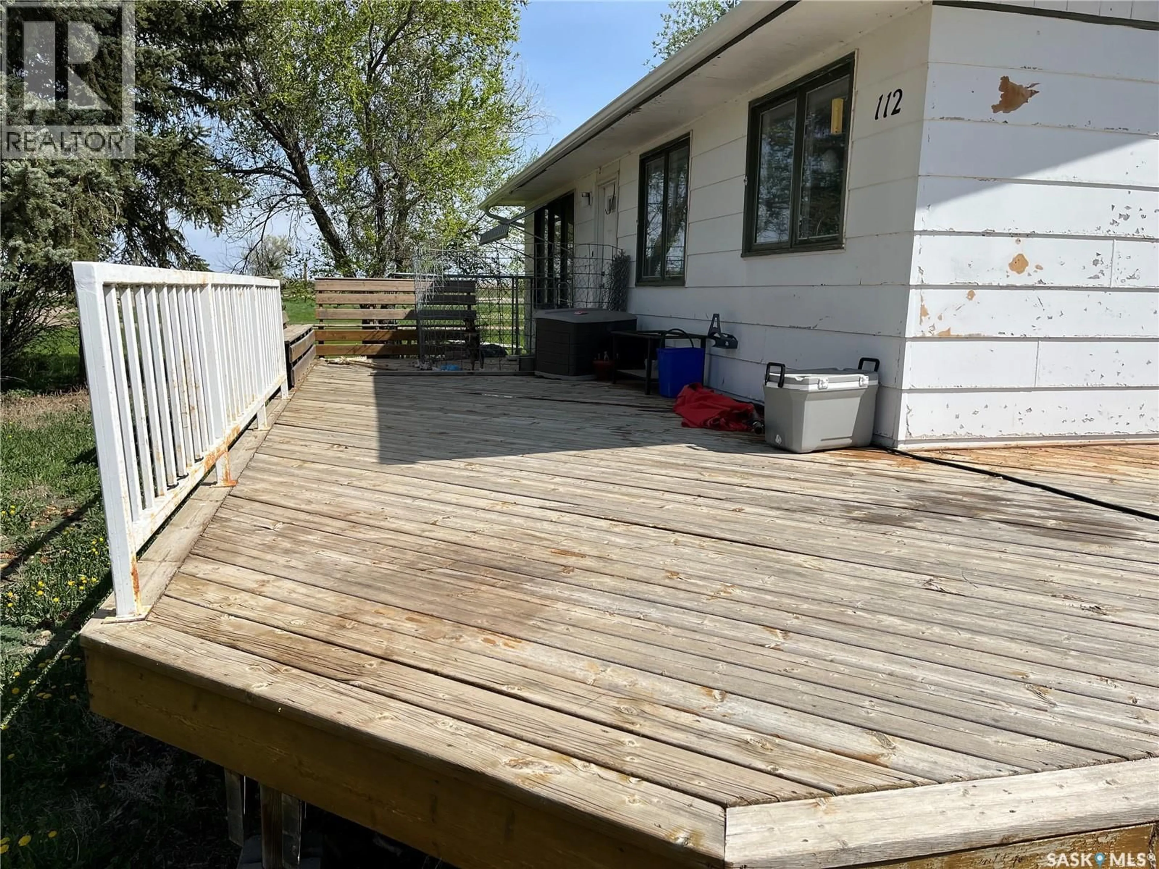 Patio, unknown for 112 EDWARD STREET, Hazenmore Saskatchewan S0N1C0