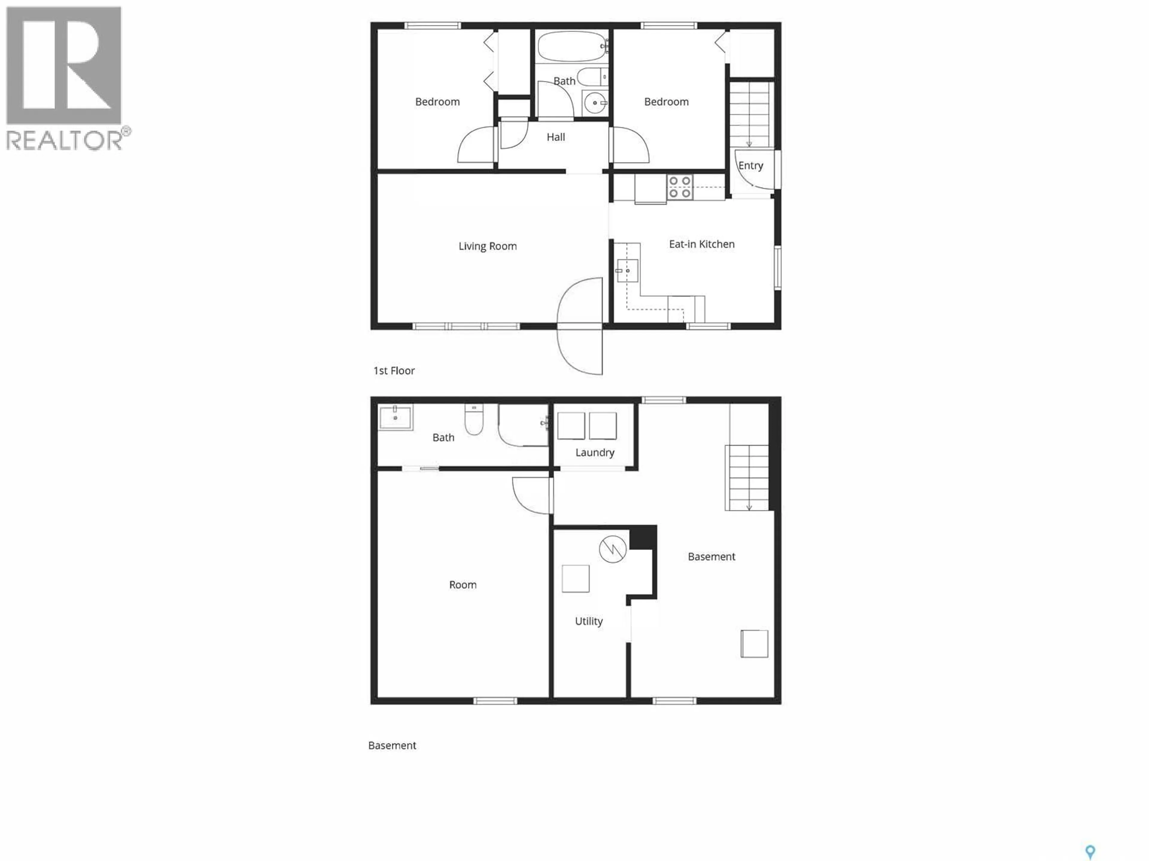 Floor plan for 812 MCINTOSH STREET, Regina Saskatchewan S4T5B4