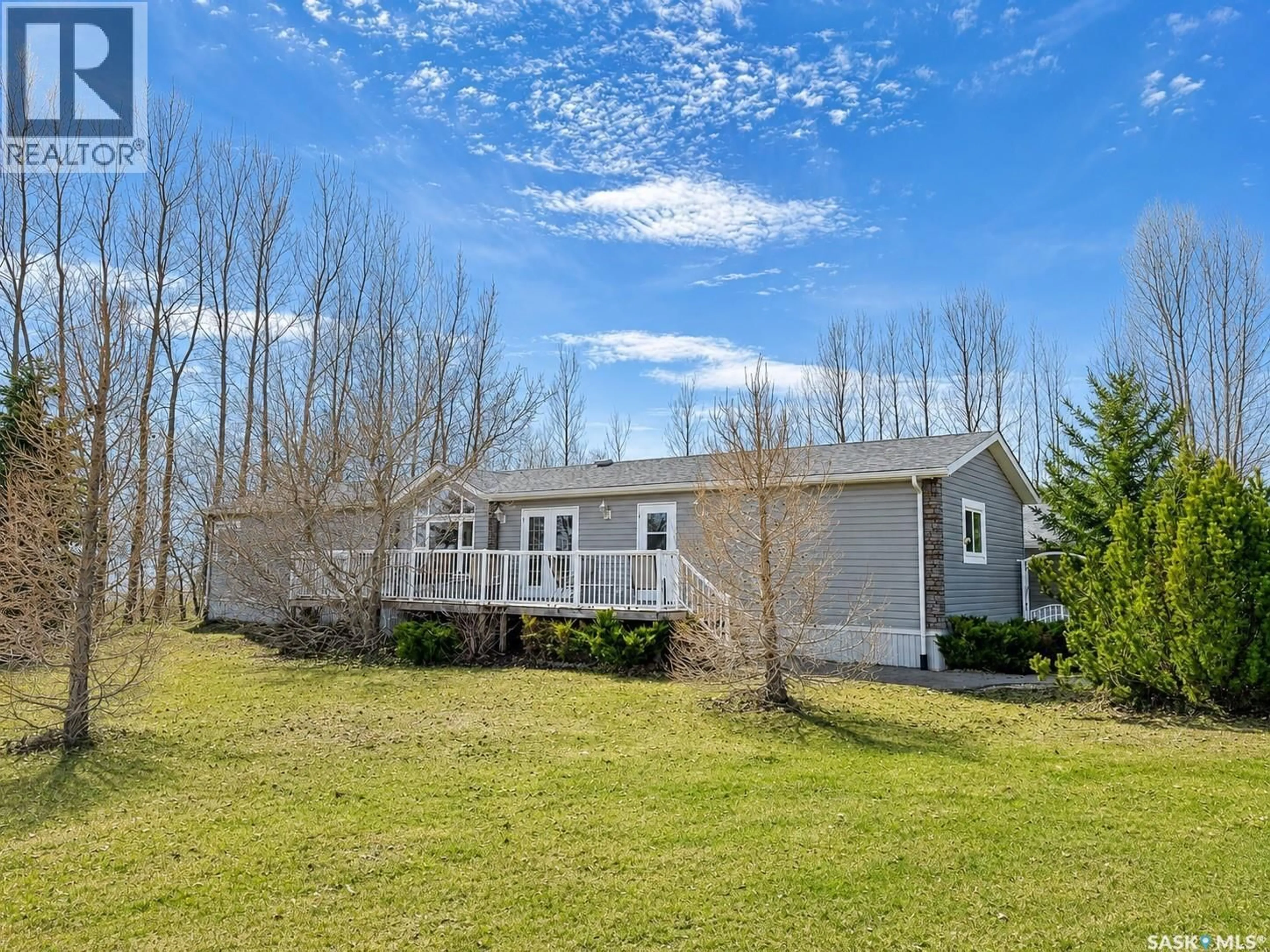 A pic from outside/outdoor area/front of a property/back of a property/a pic from drone, water/lake/river/ocean view for KOLENICH ACREAGE, Lipton Saskatchewan S0G3B0