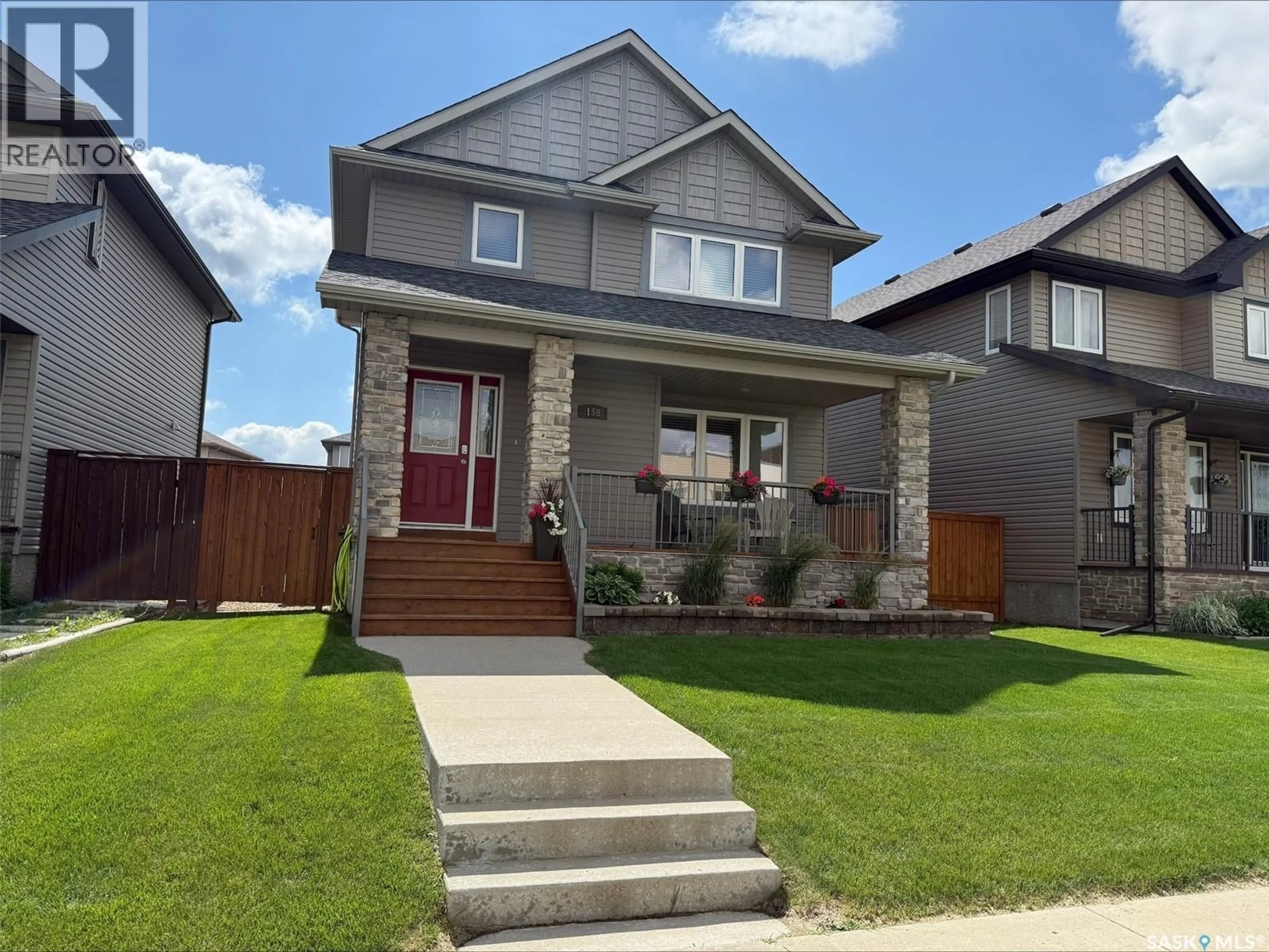 Home with brick exterior material, street for 158 CORNISH ROAD, Saskatoon Saskatchewan S7T0K4