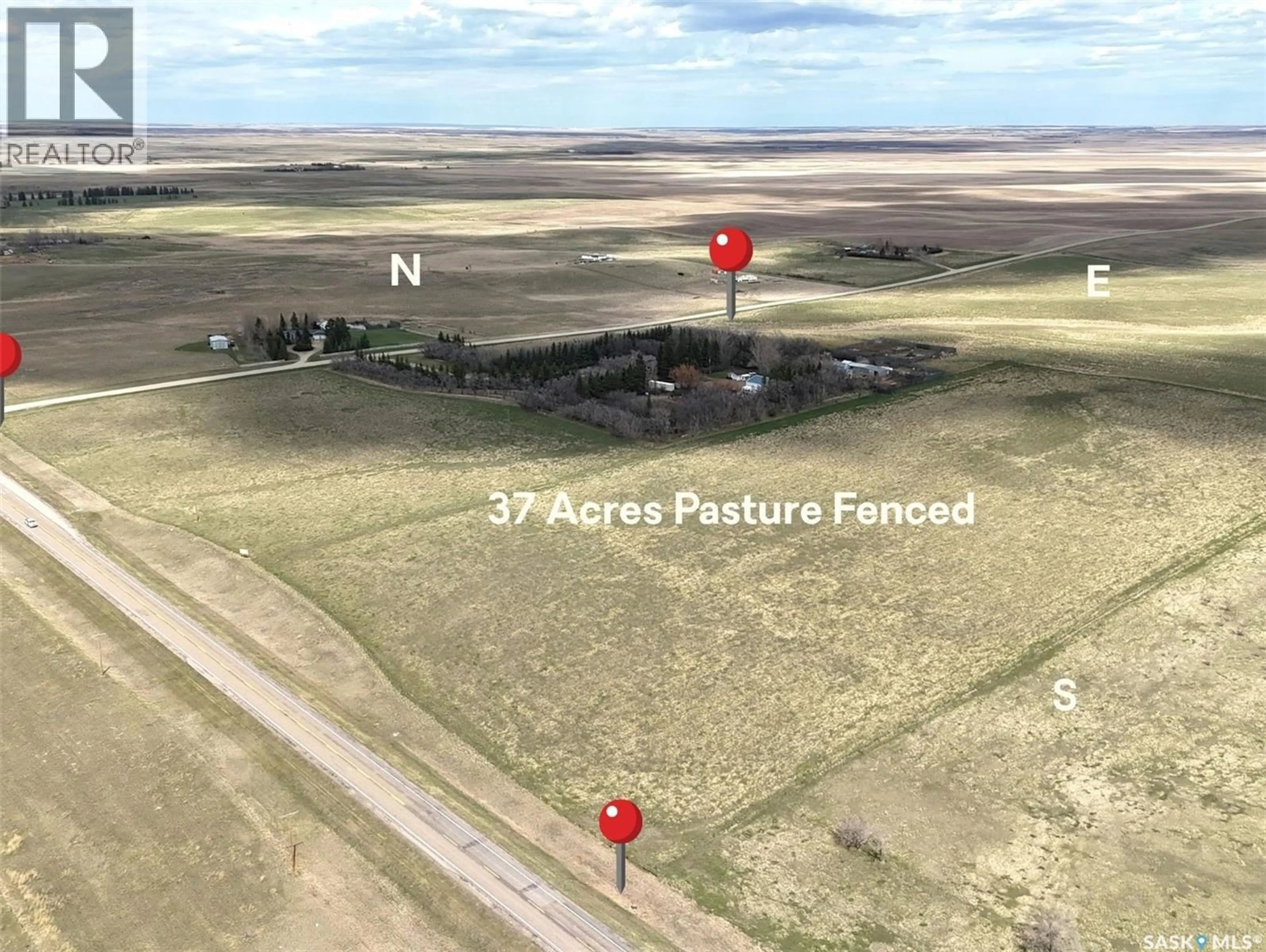 A pic from outside/outdoor area/front of a property/back of a property/a pic from drone, unknown for North - 4 SKYLINE ROAD, Swift Current Rm No. 137 Saskatchewan S9H3W3