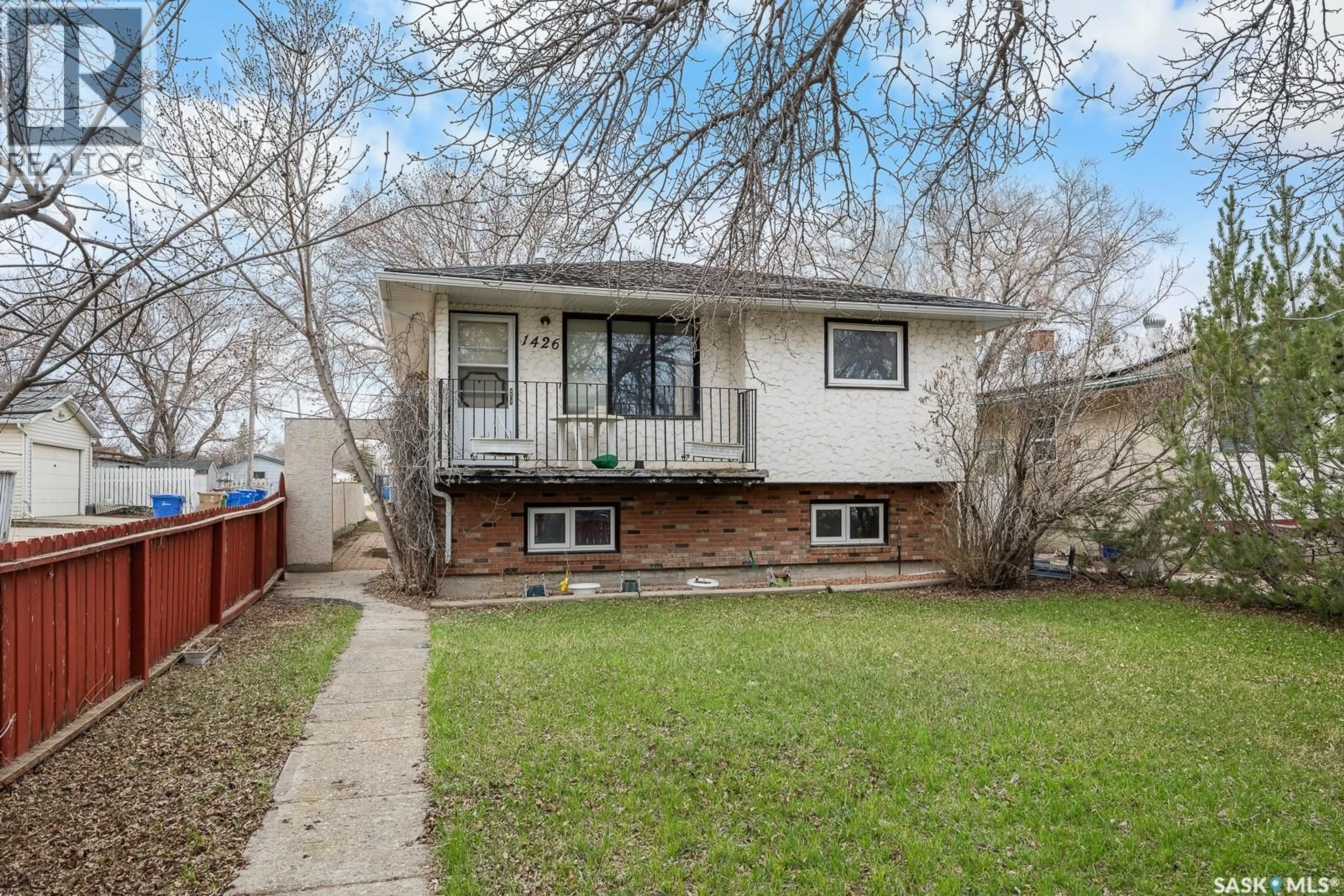 Home with vinyl exterior material, street for 1426 SOUTHAM STREET, Regina Saskatchewan S4T6T7