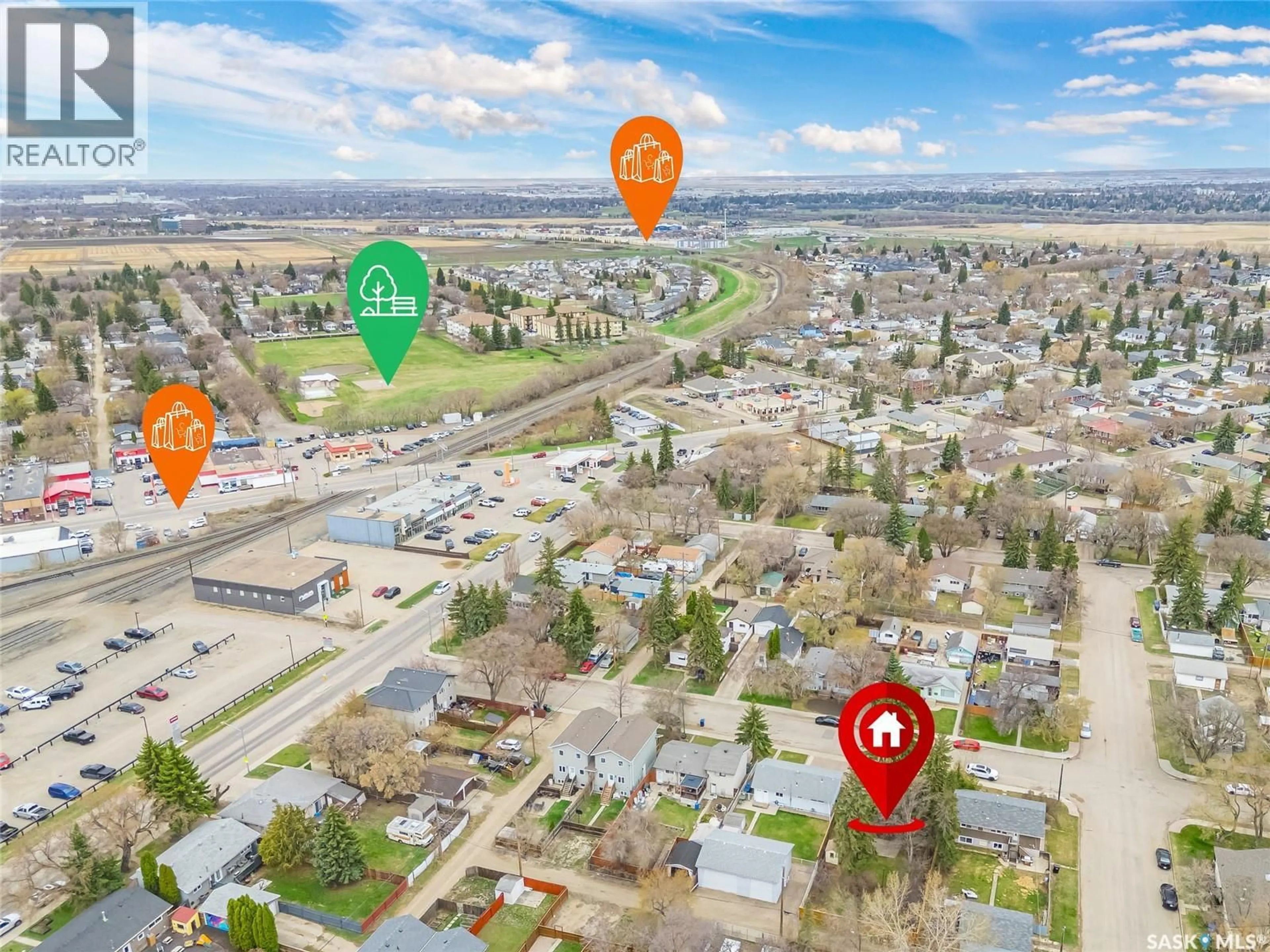 Picture of a map for 107 CRUISE STREET, Saskatoon Saskatchewan S7N2C2