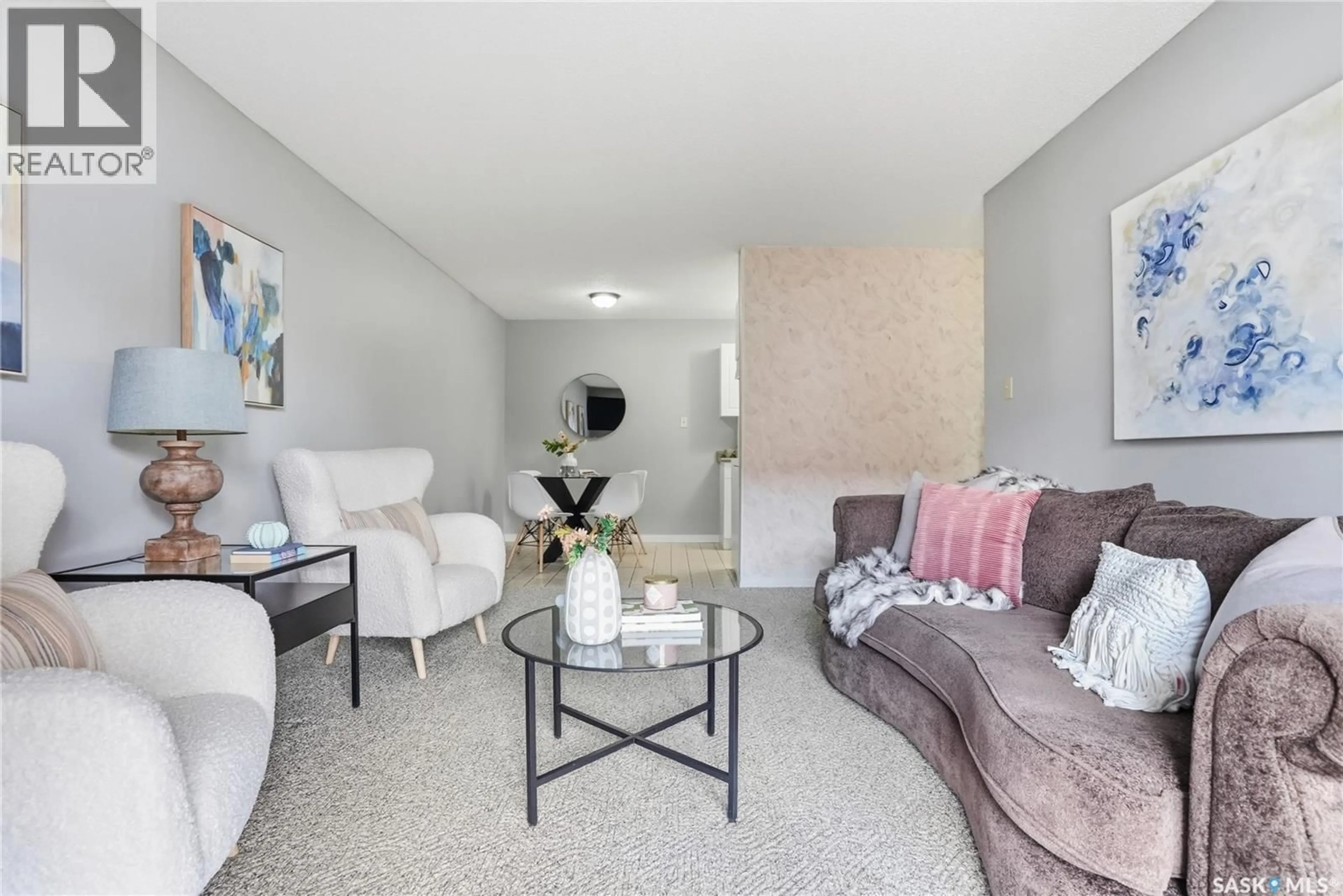 Living room with furniture, unknown for 104 215 TAIT PLACE, Saskatoon Saskatchewan S7H5L5