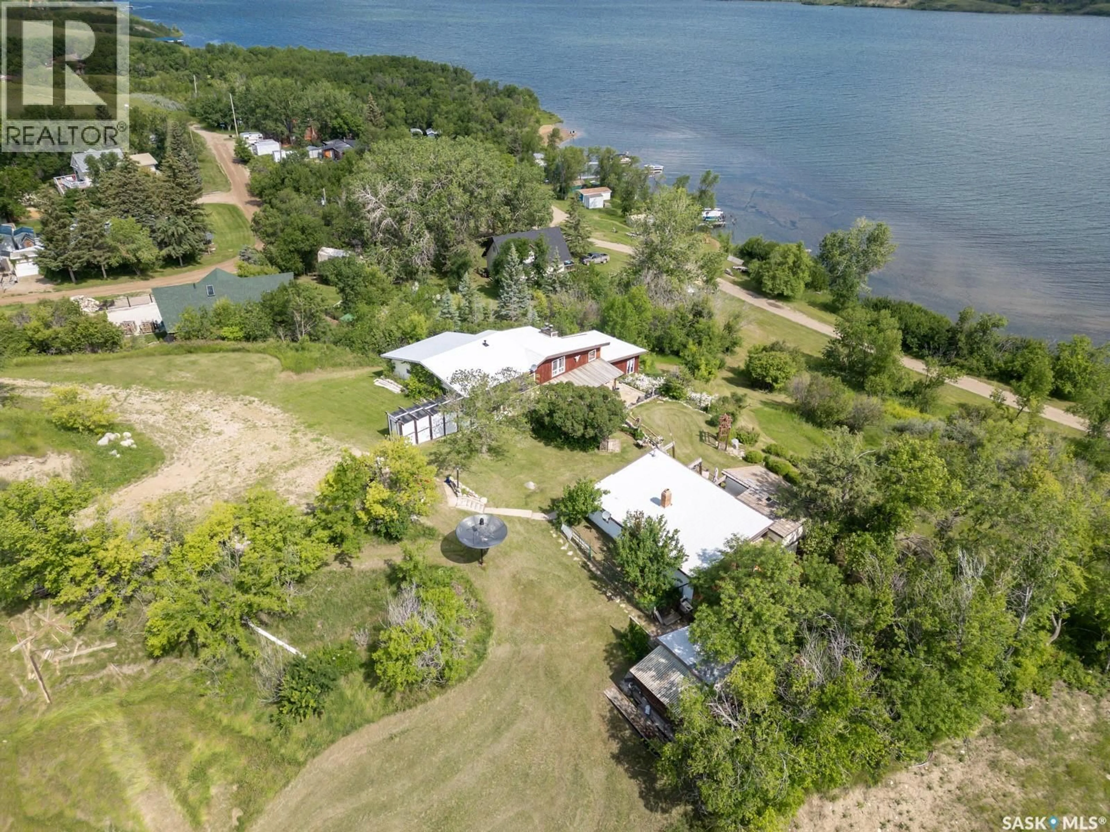 A pic from outside/outdoor area/front of a property/back of a property/a pic from drone, water/lake/river/ocean view for 120 NORTH HAVEN DRIVE, Marquis Rm No. 191 Saskatchewan S0H2X0