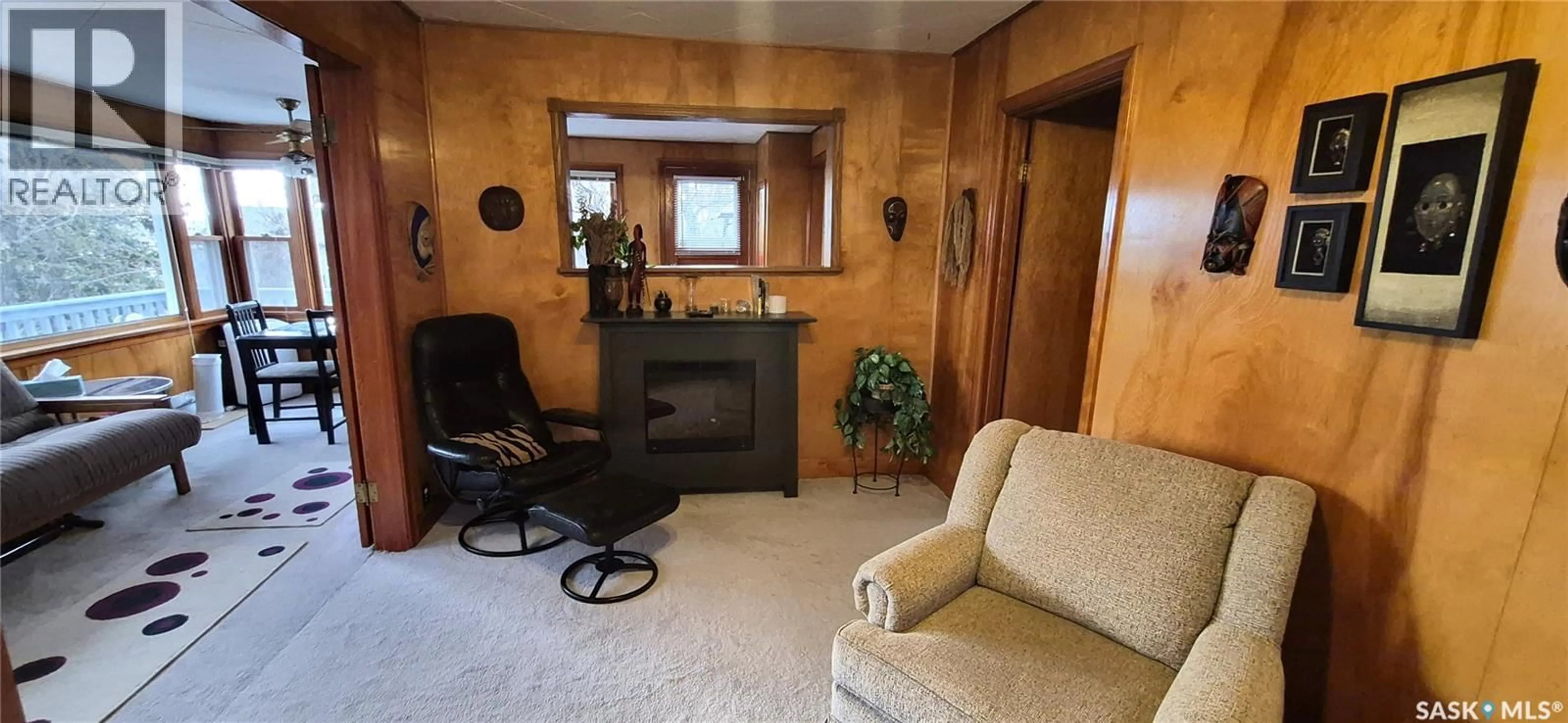 Living room with furniture, unknown for 223 2ND STREET, Regina Beach Saskatchewan S0G4C0