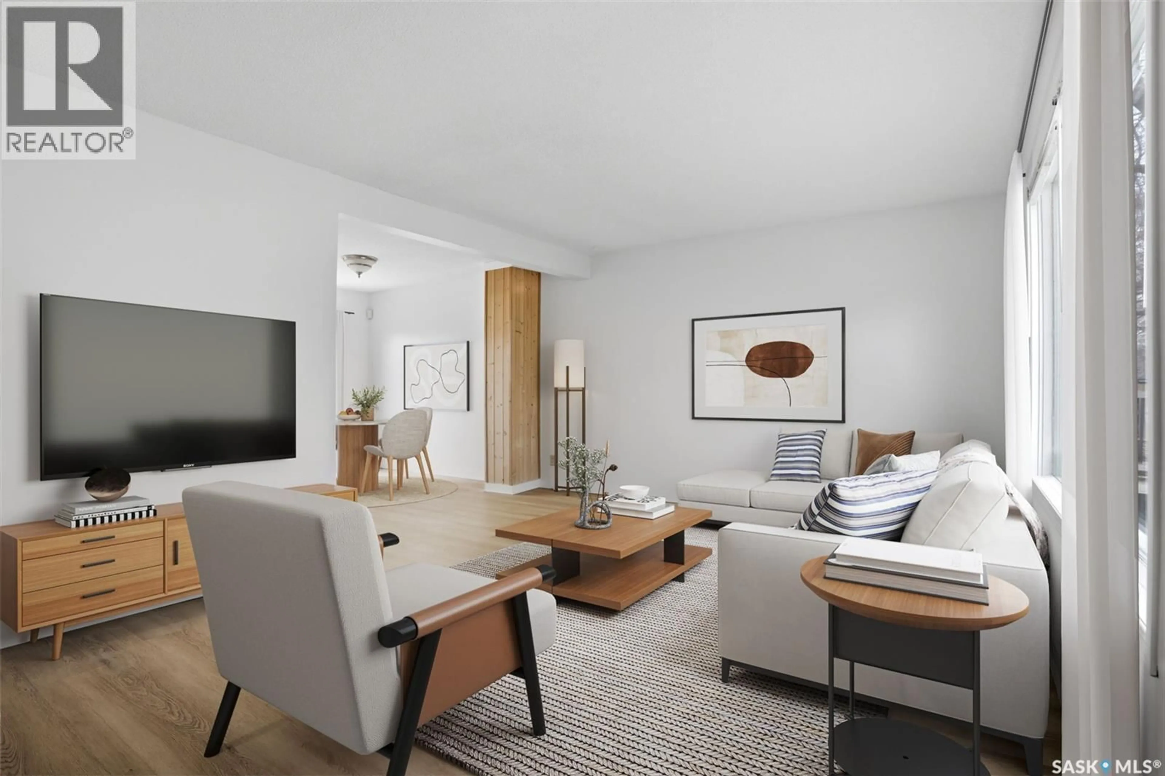 Living room with furniture, unknown for 4015 2ND AVENUE, Regina Saskatchewan S4T0B3