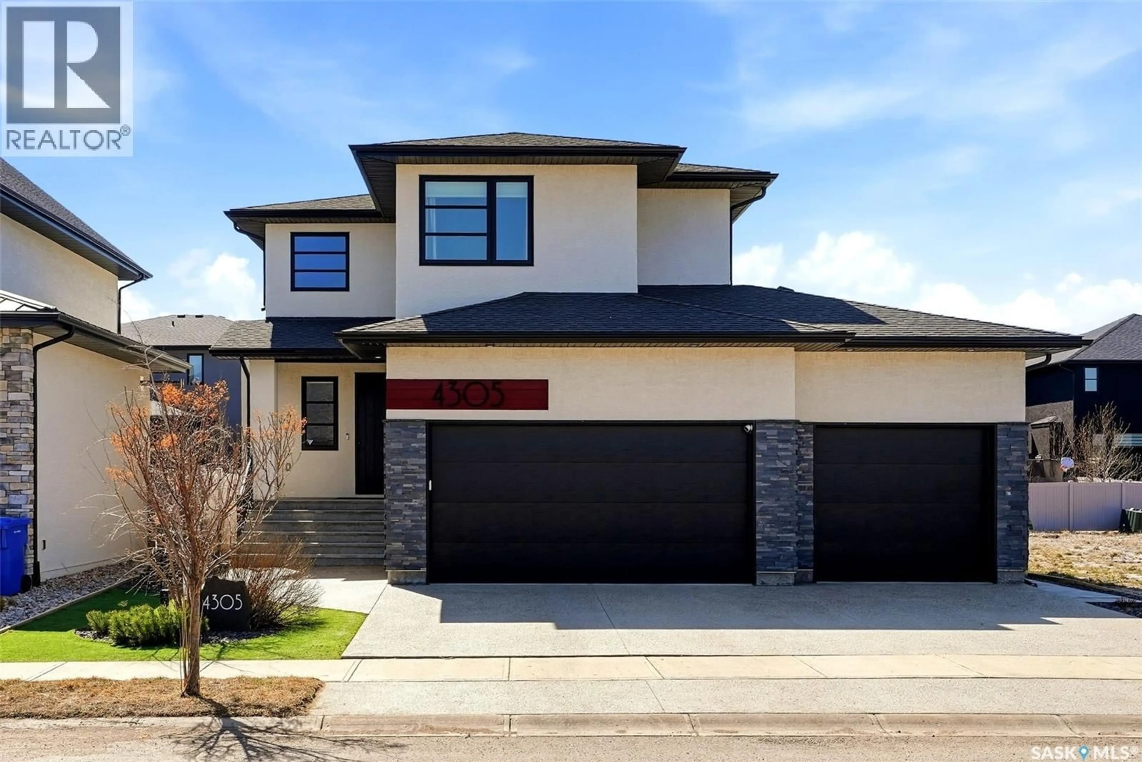 Home with brick exterior material, street for 4305 BULRUSH WAY, Regina Saskatchewan S4V3L4