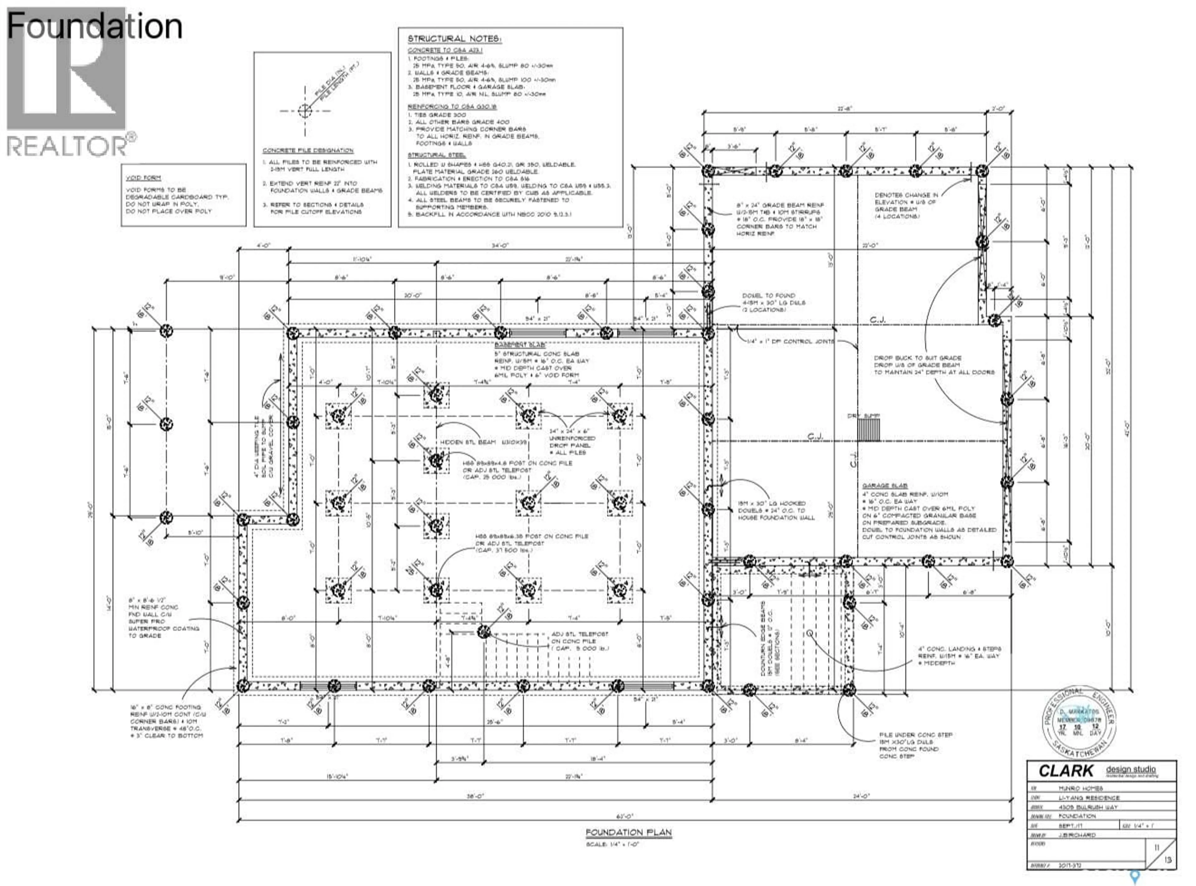 Floor plan for 4305 BULRUSH WAY, Regina Saskatchewan S4V3L4