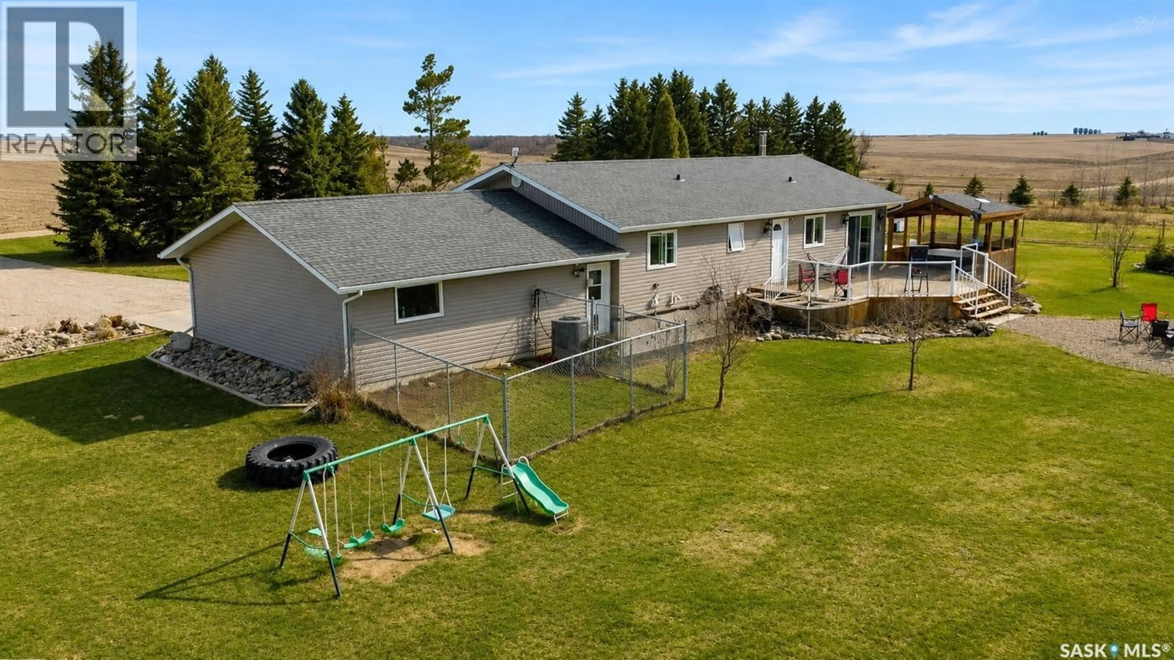 A pic from outside/outdoor area/front of a property/back of a property/a pic from drone, unknown for RM OF MCLEOD ACREAGE, Mcleod Rm No. 185 Saskatchewan S0A2B0