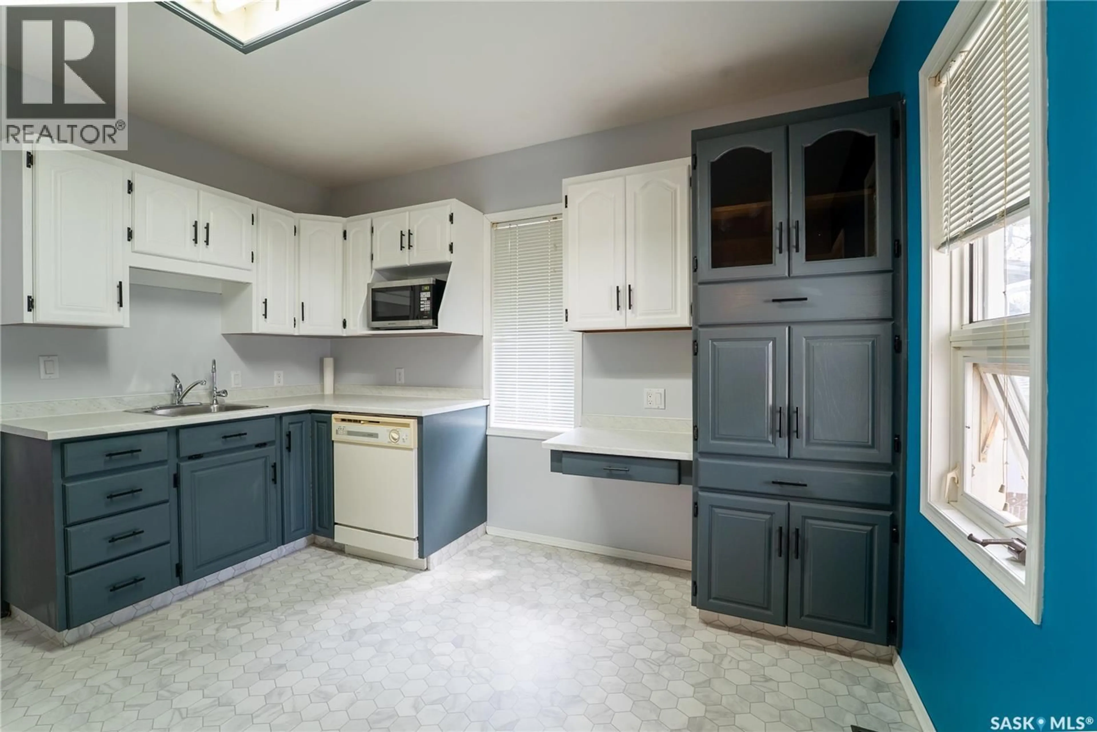 Standard kitchen, ceramic/tile floor for 1358 KING STREET, Regina Saskatchewan S4T4G2