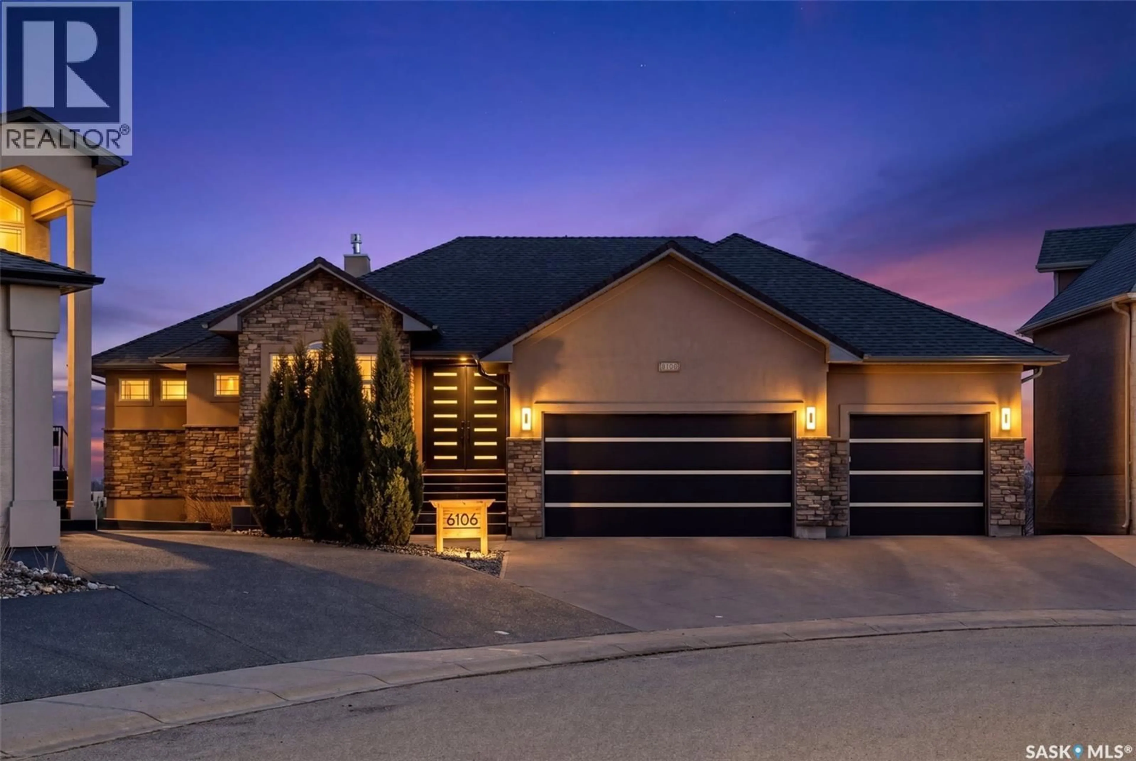 Home with brick exterior material, street for 6106 WASCANA COURT, Regina Saskatchewan S4V3E7