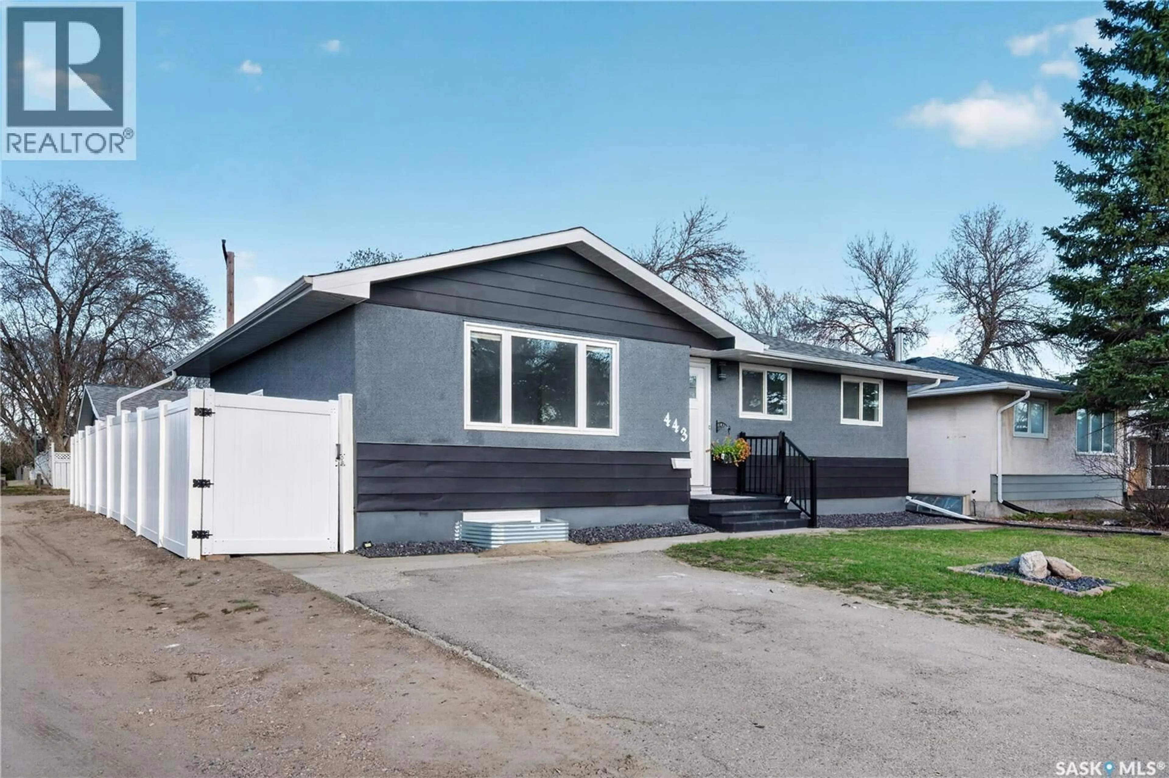 Home with vinyl exterior material, street for 443 ARGYLE STREET, Regina Saskatchewan S4R4C9