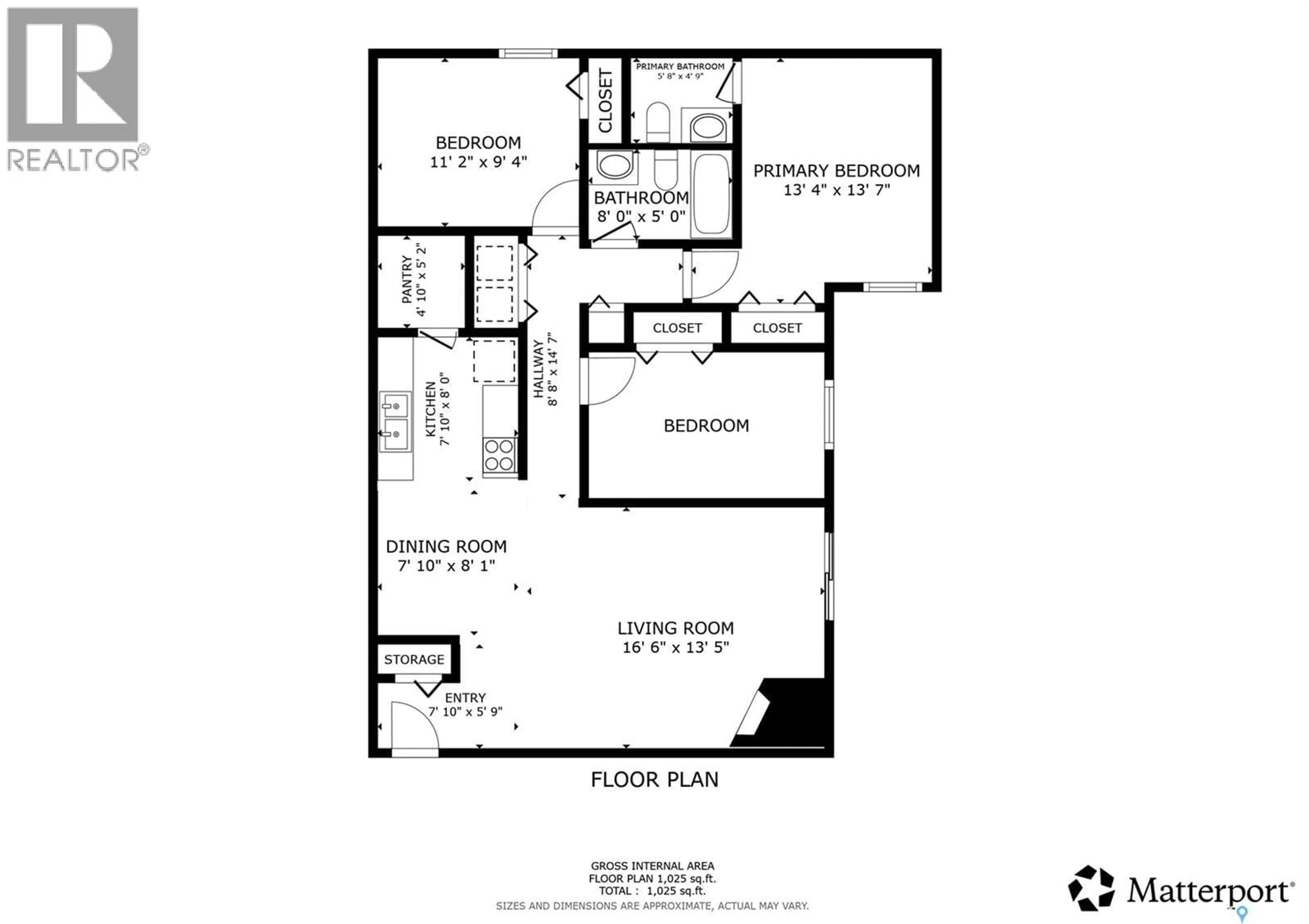 Floor plan for 1121 - 301 MCKERCHER DRIVE, Saskatoon Saskatchewan S7H5B8